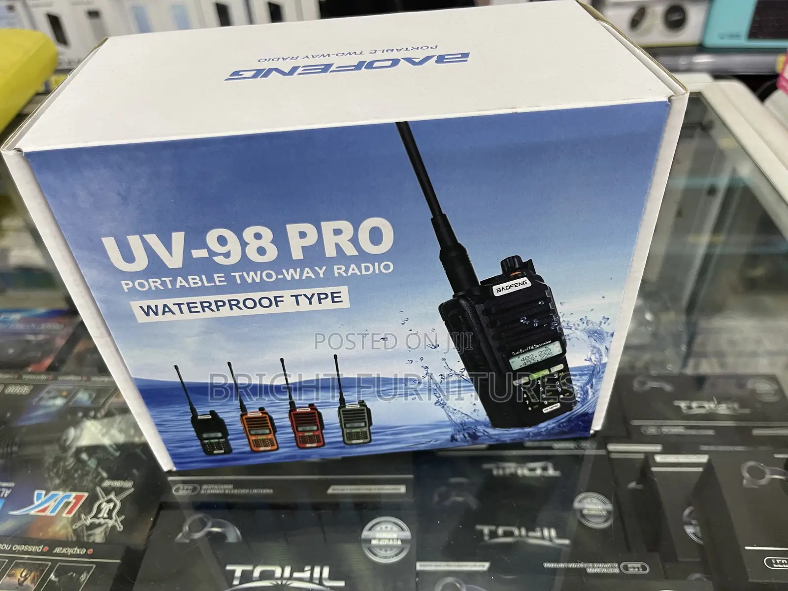 High Quality UV-98 PRO Portable Two(2) Way Radio