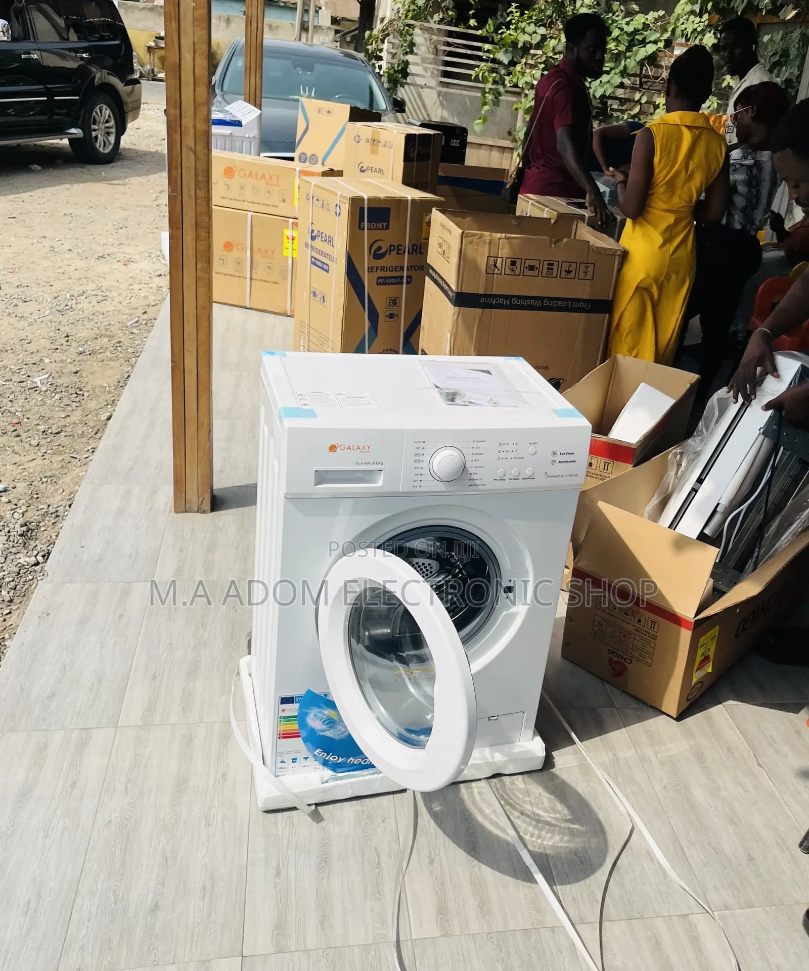 Quality Yet Affordable Galaxy 6kg Front Load Washing Machine