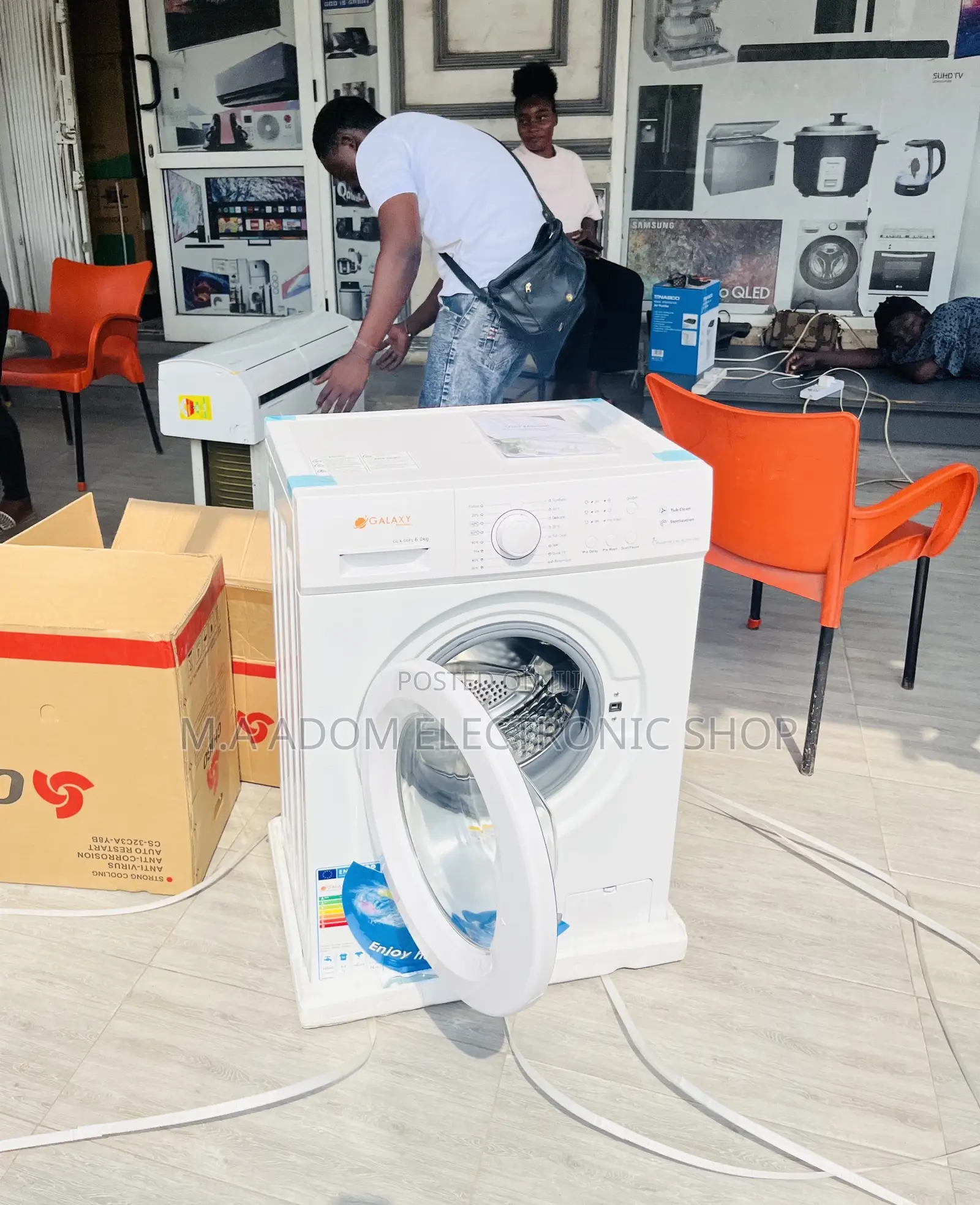 Unique Design Galaxy 6kg Fully Automatic Washing Machine 
