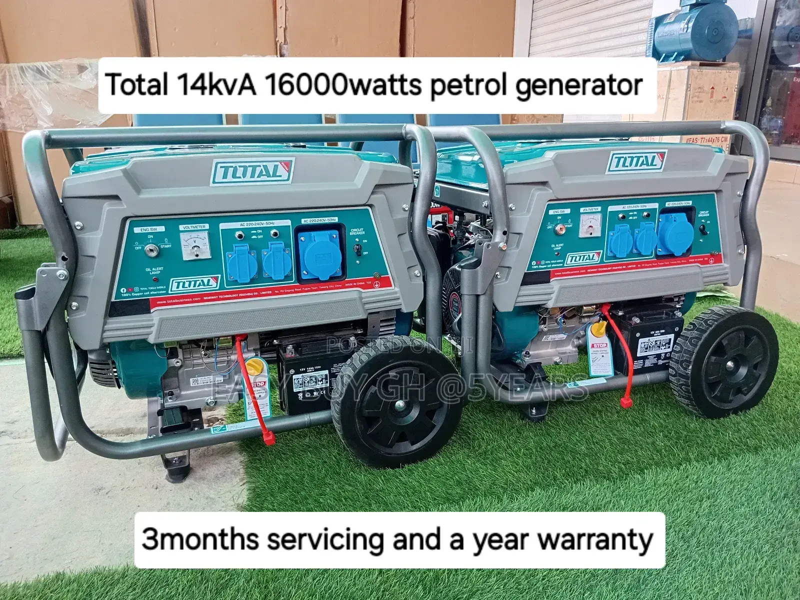 Total 14kva Petrol Generator 16500watt Hot Discount 14kva