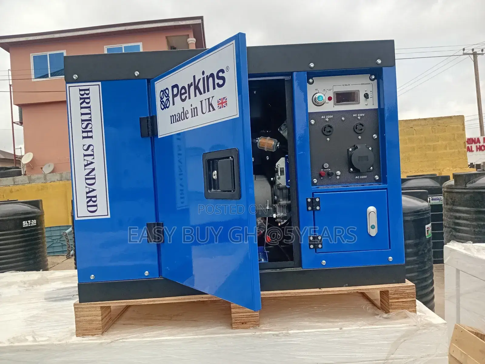 Premium Package 18kva Perkins 15000w Diesel Generator 15kva