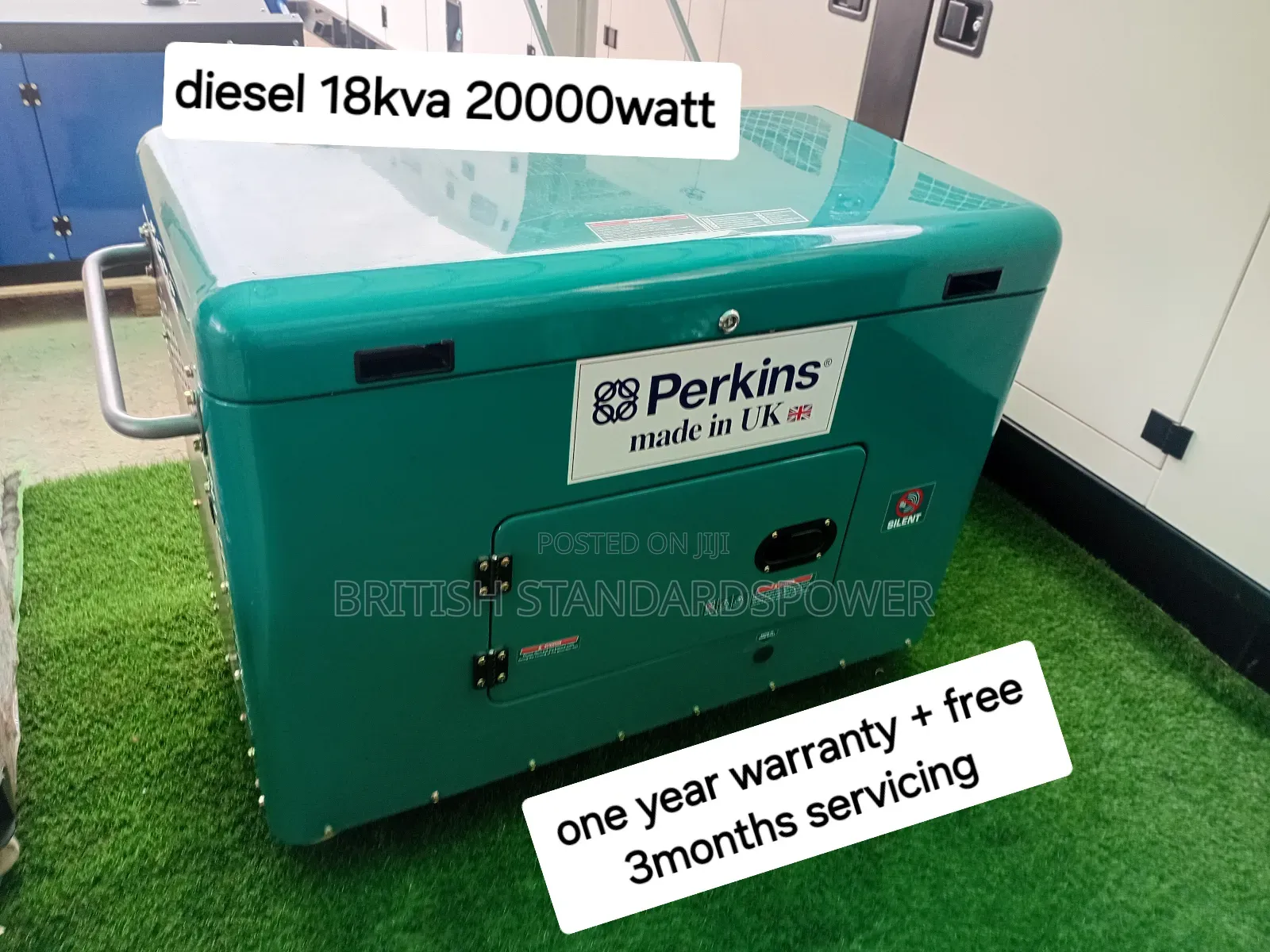 Green Perkins 18kva Perkins Diesel Engine 20000watt