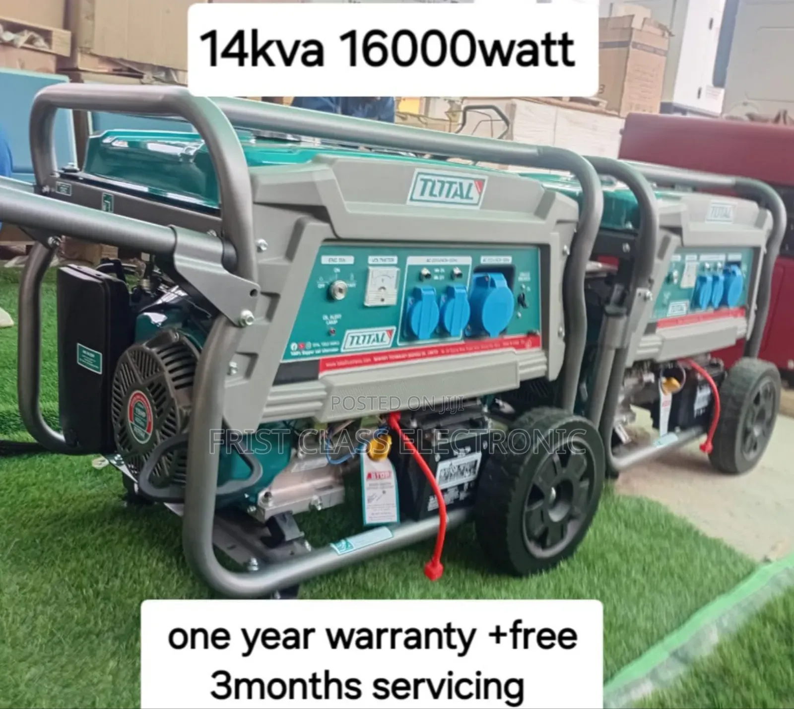 Reliable 14kva Portable Petrol Power Source