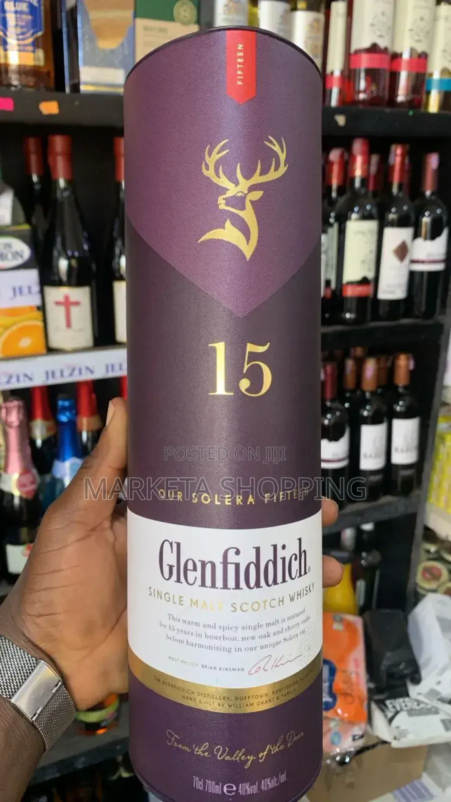 Glenfiddich Scotch Whisky 700ml 15 Years