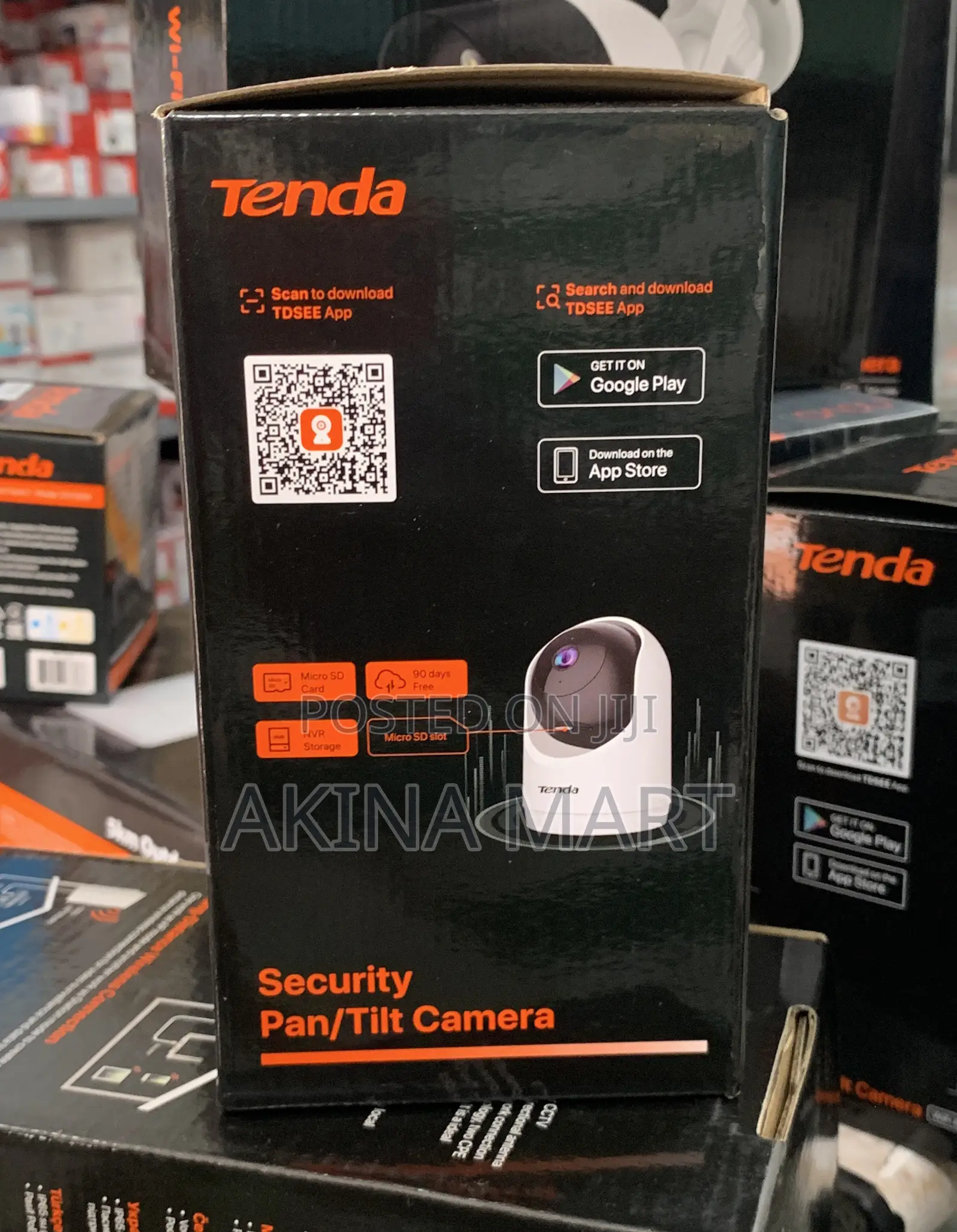 Tenda 3mp Security Pan/Tilt Camera