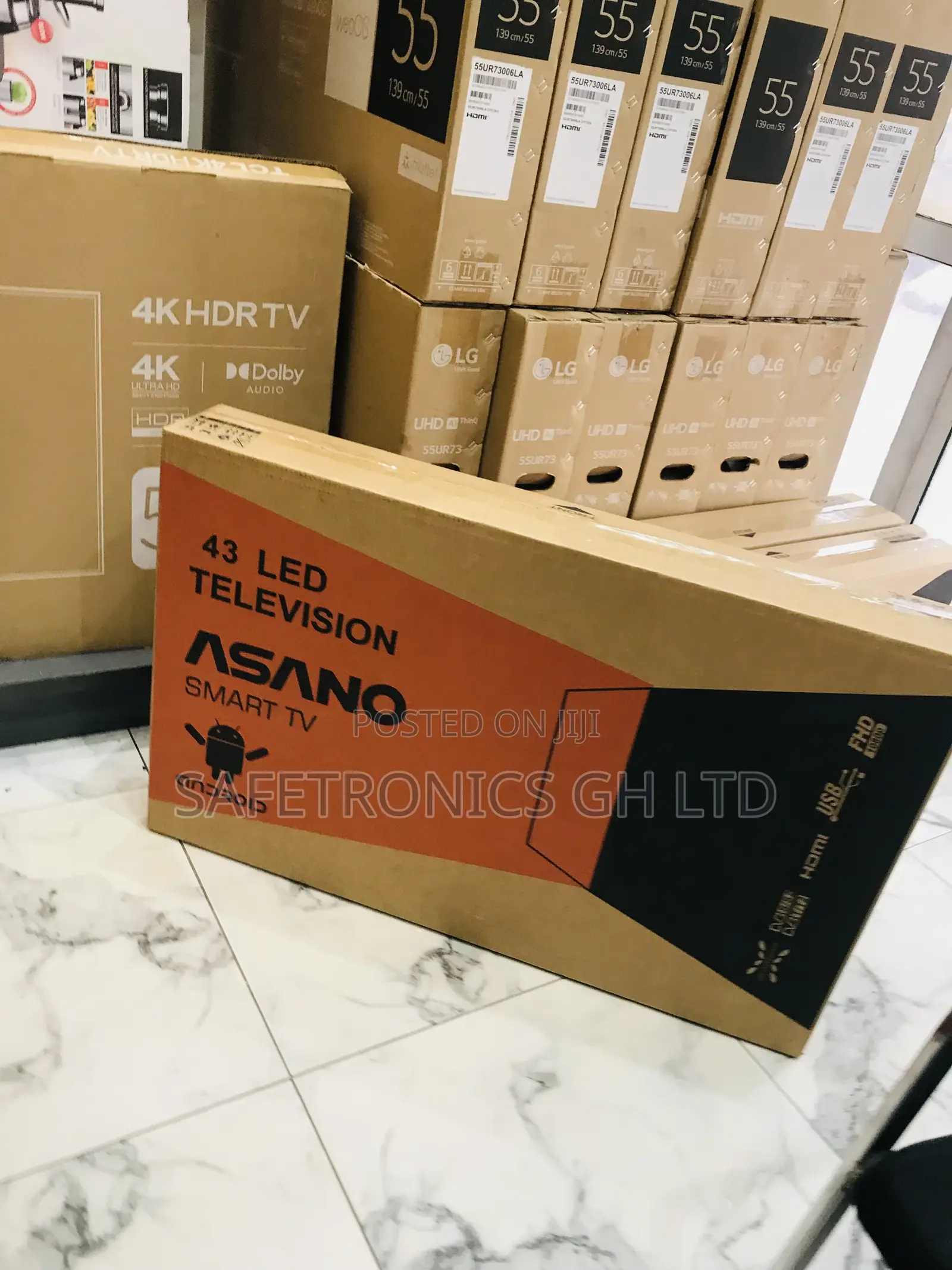 Asano Ultra Led Smartscreen Android 43 Inch HDMI Tv