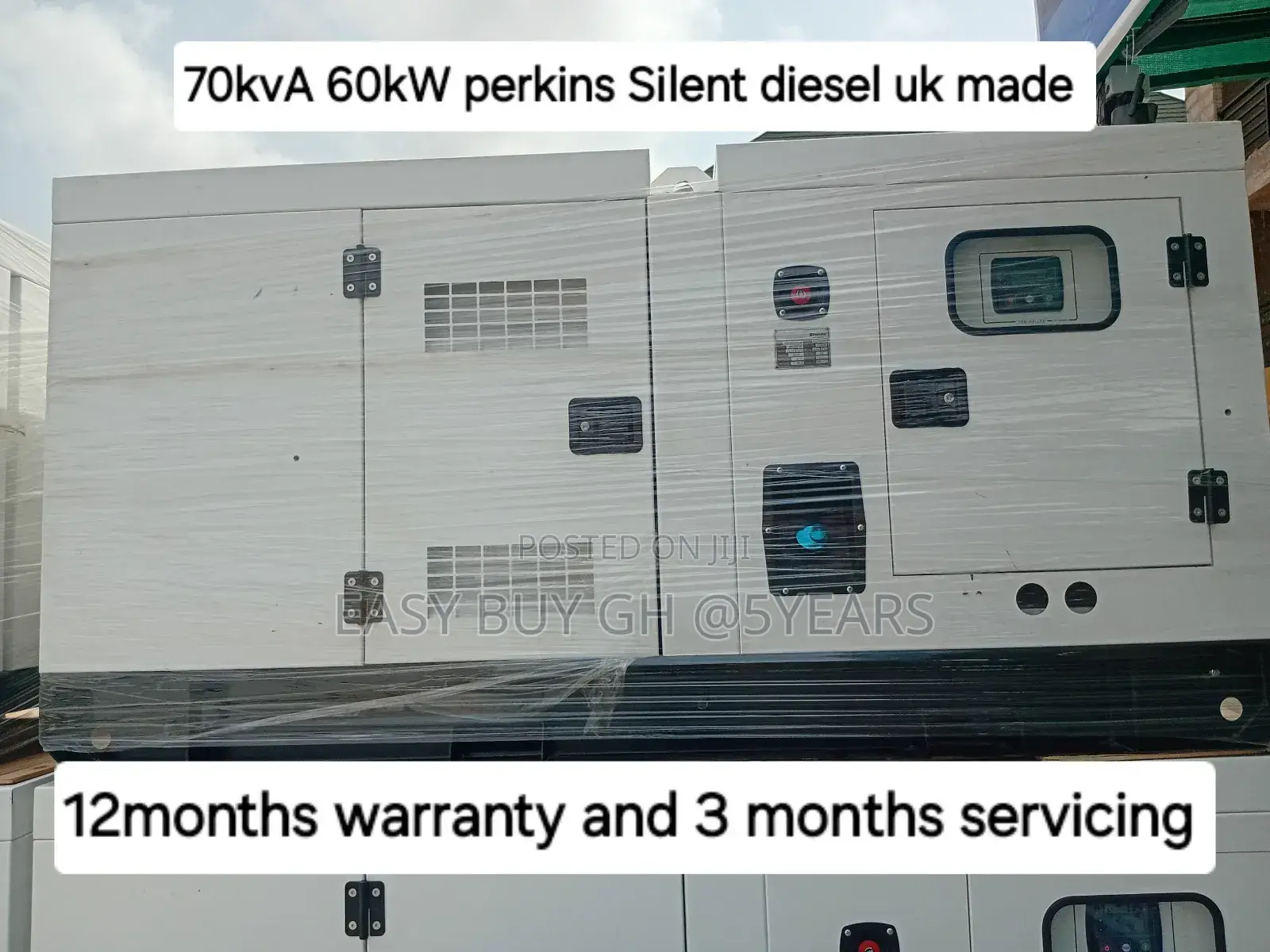Useful 70kva Perkins Diesel Silent 60000watt Generator 70kva
