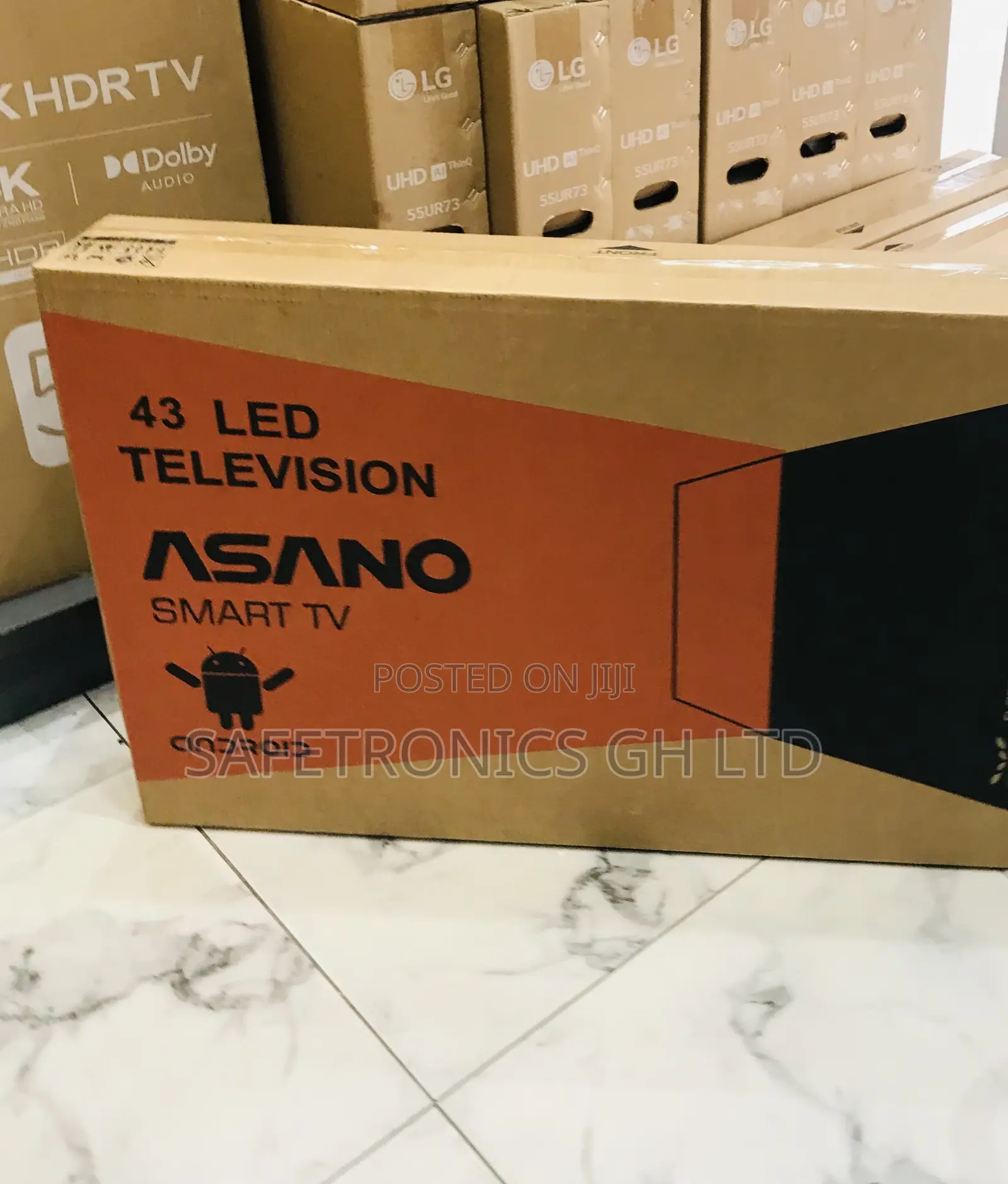 Asano Super Best 43 Inch Led Smartscreen Android Tv
