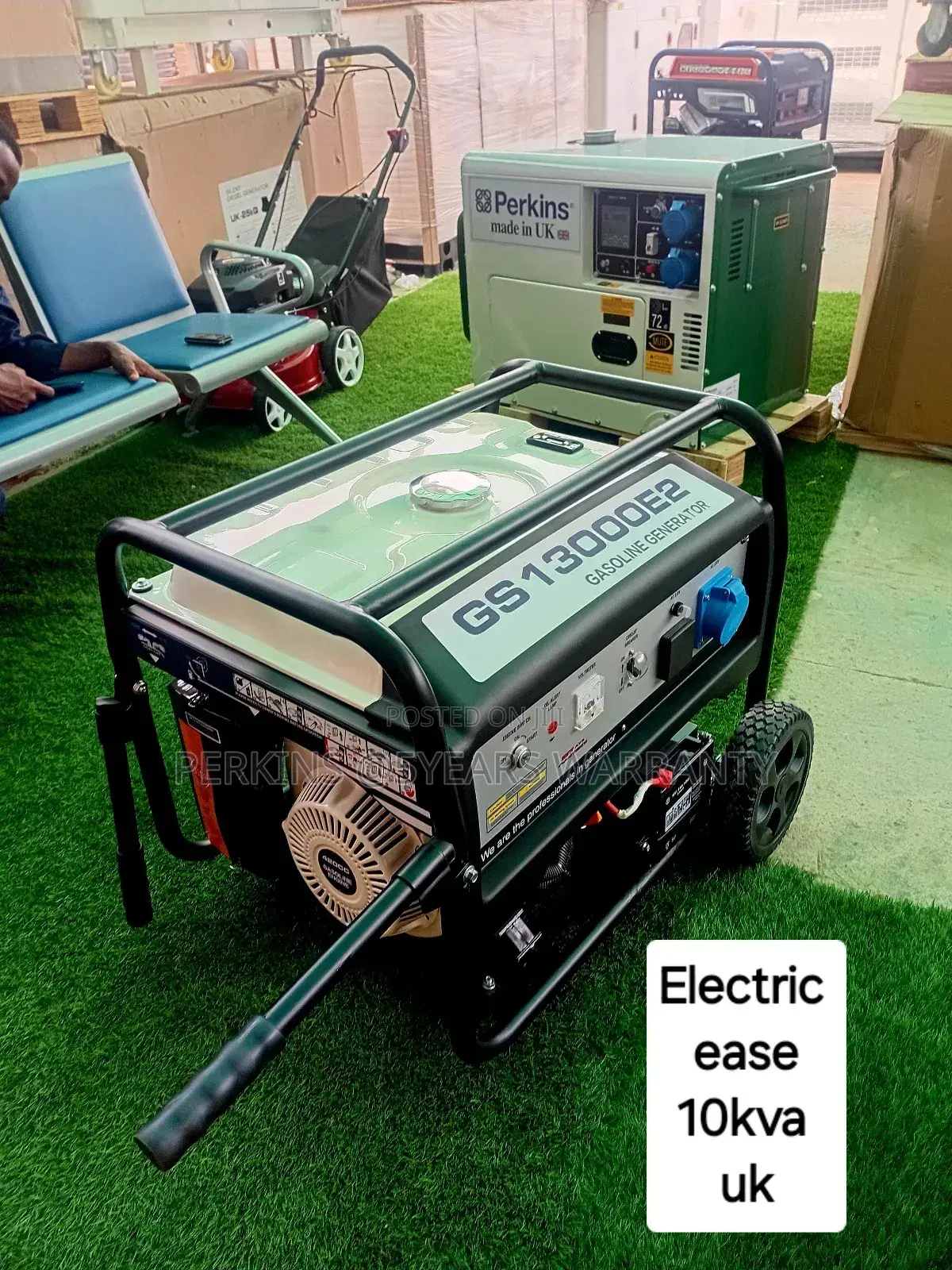 Electric Ease 10kva 13000wats Pertrol Perkins 10kva Generato