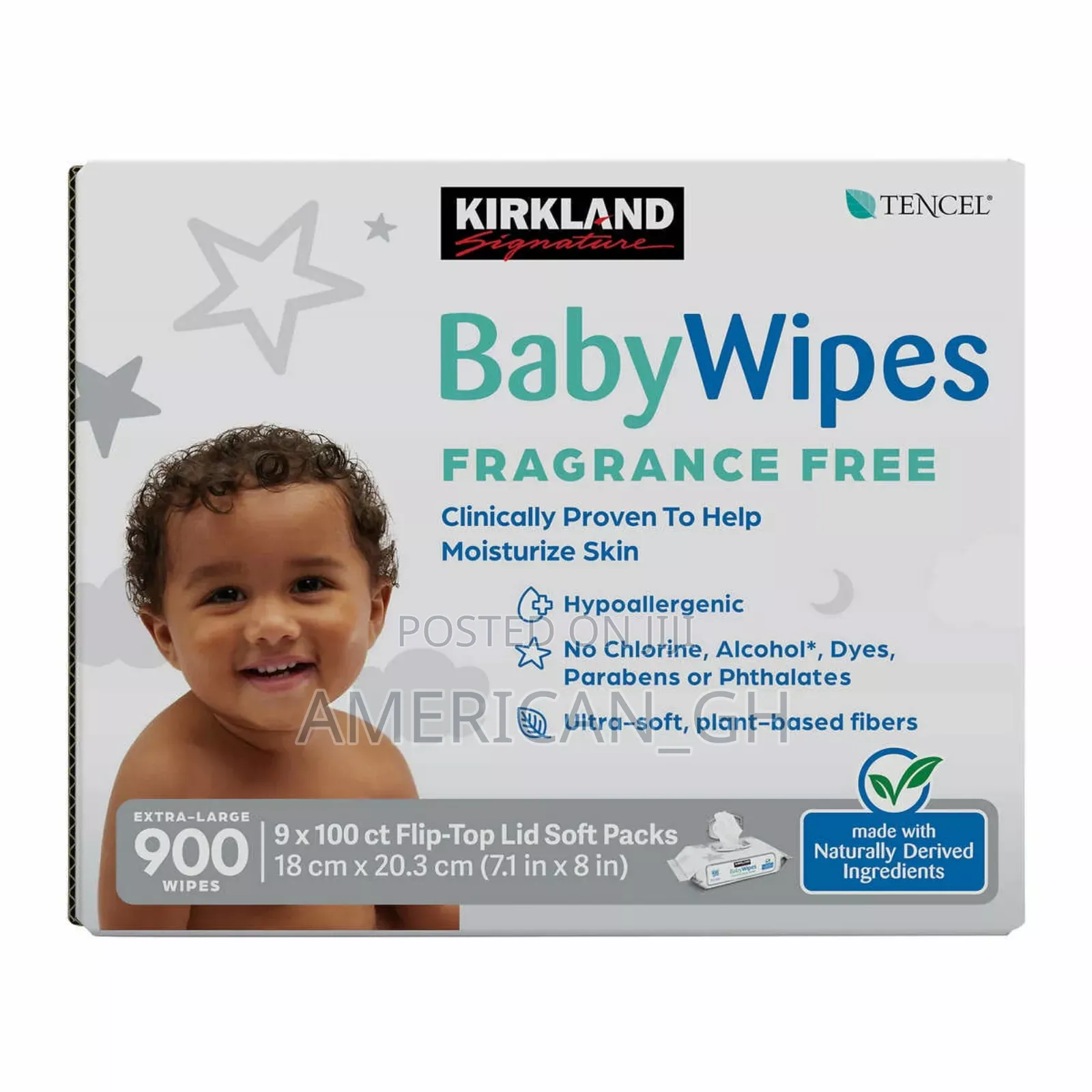 Kirkland Signature Baby Wipes, 900-Count
