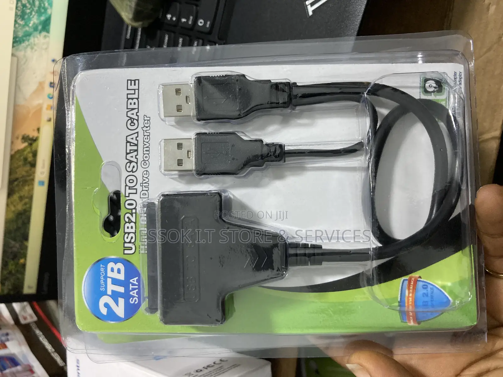 USB 2.0 to Sata Cable for Laptop and System Unit HDD