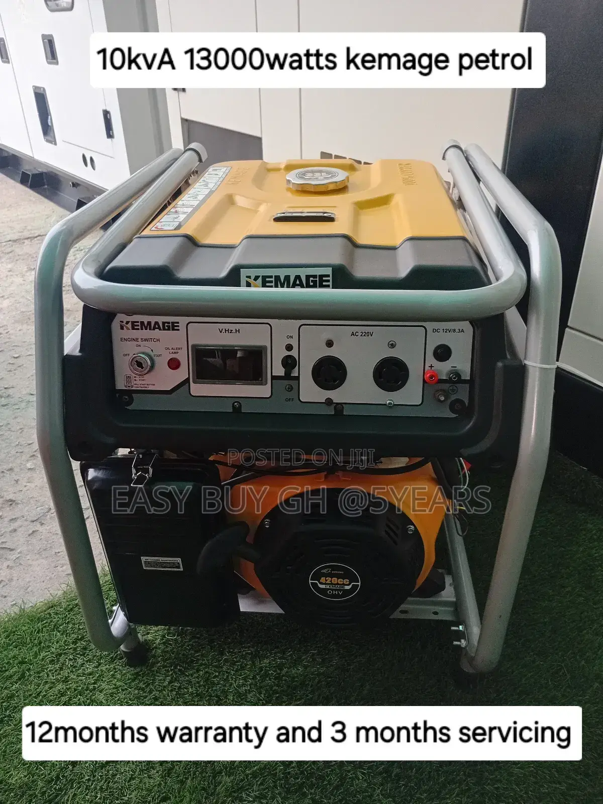 Sturdy Kemage Petrol 10kva 13000watts Generator 10kva