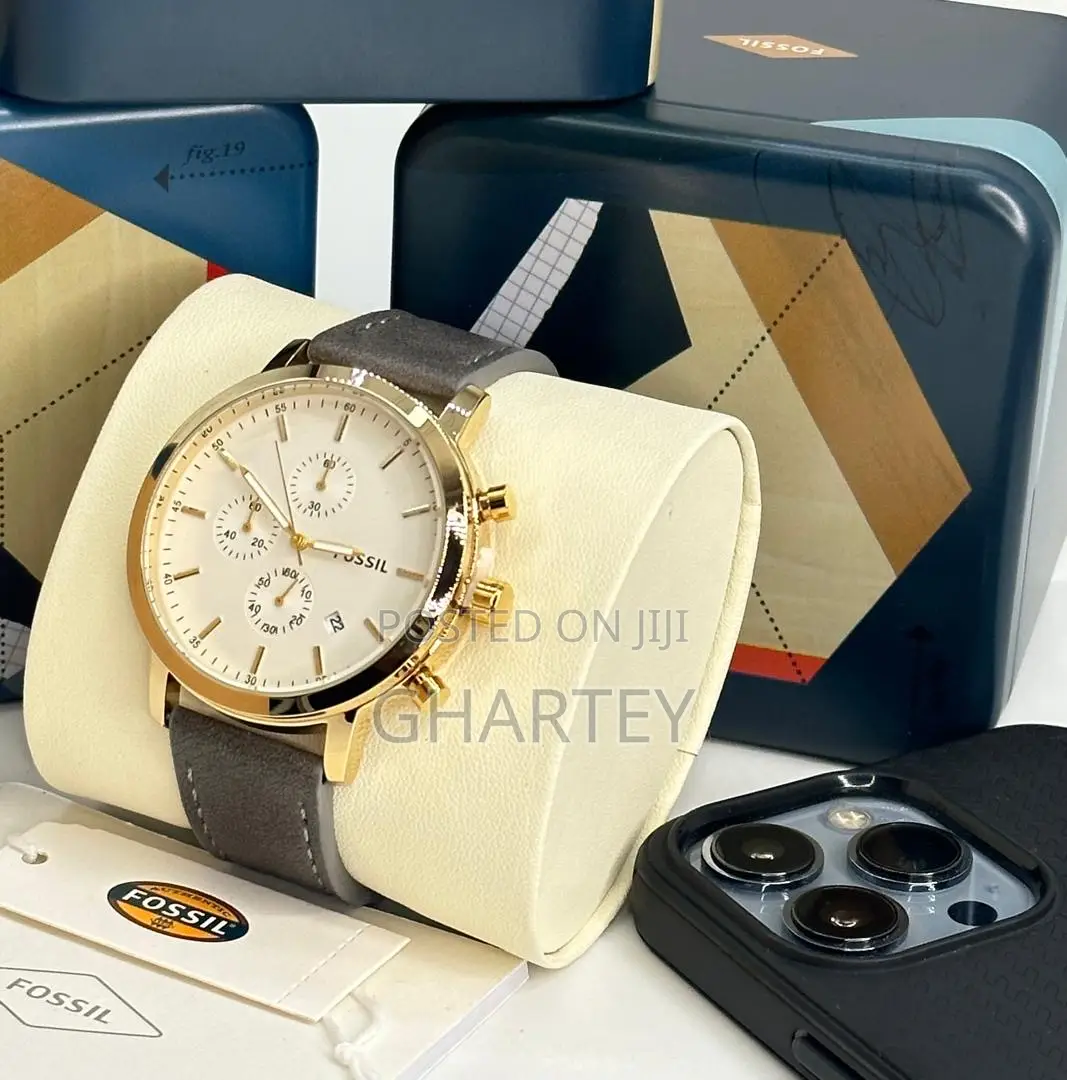 Fossil Luxury Fashion Leather Strap Watch