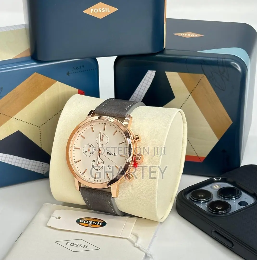 Fossil Luxury Fashion Leather Strap Watch