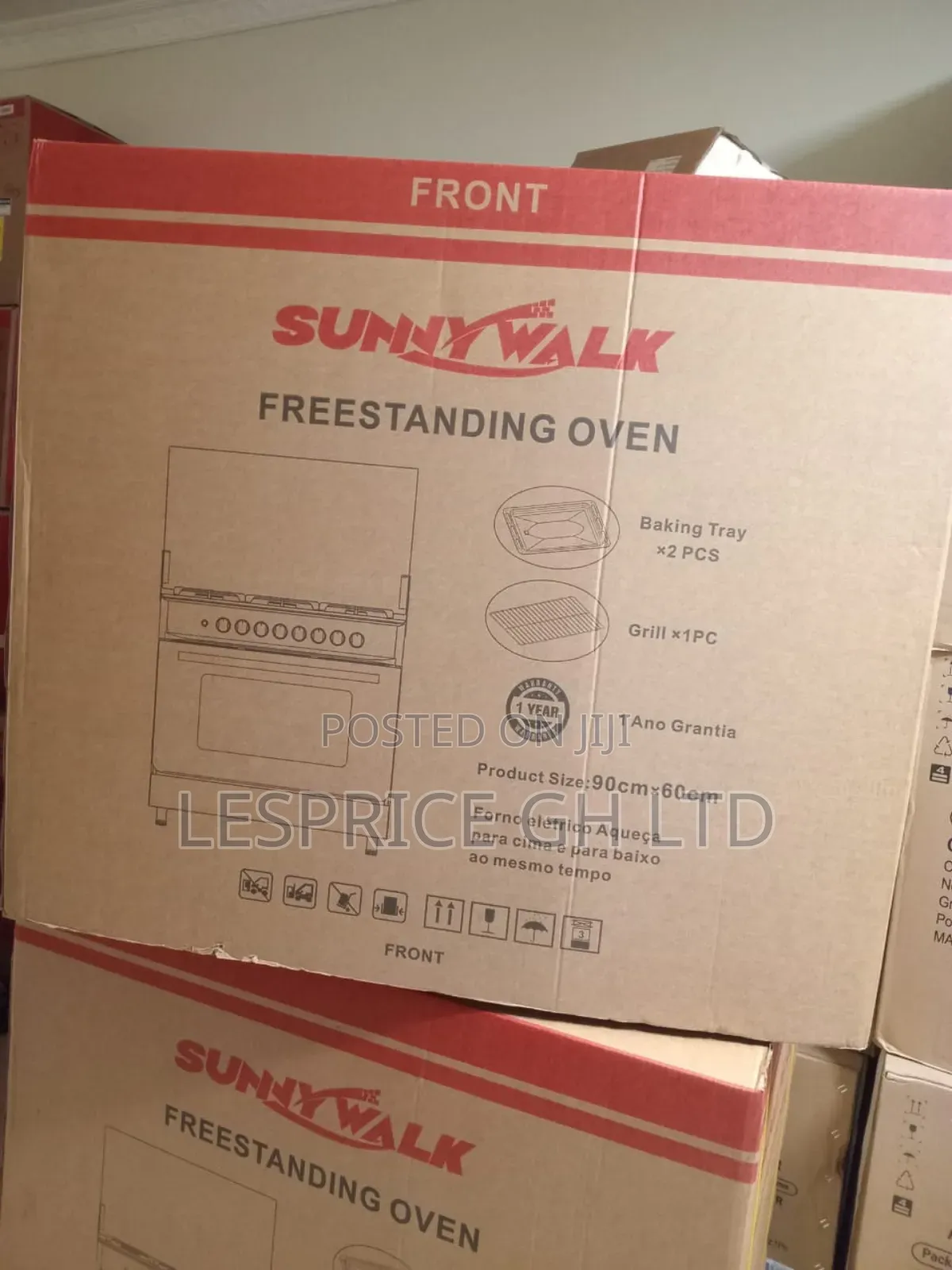 Sunny Walk Gas Cooker: Auto Ignition