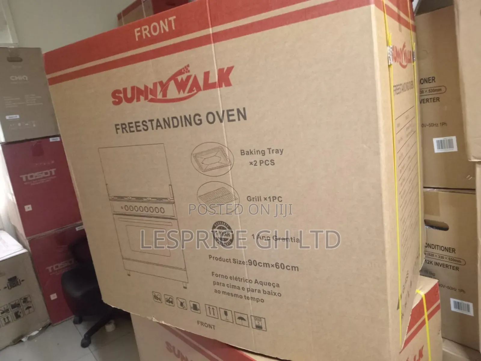 Sunny Walk Oven Gas Cooker ~ Quality and Safety