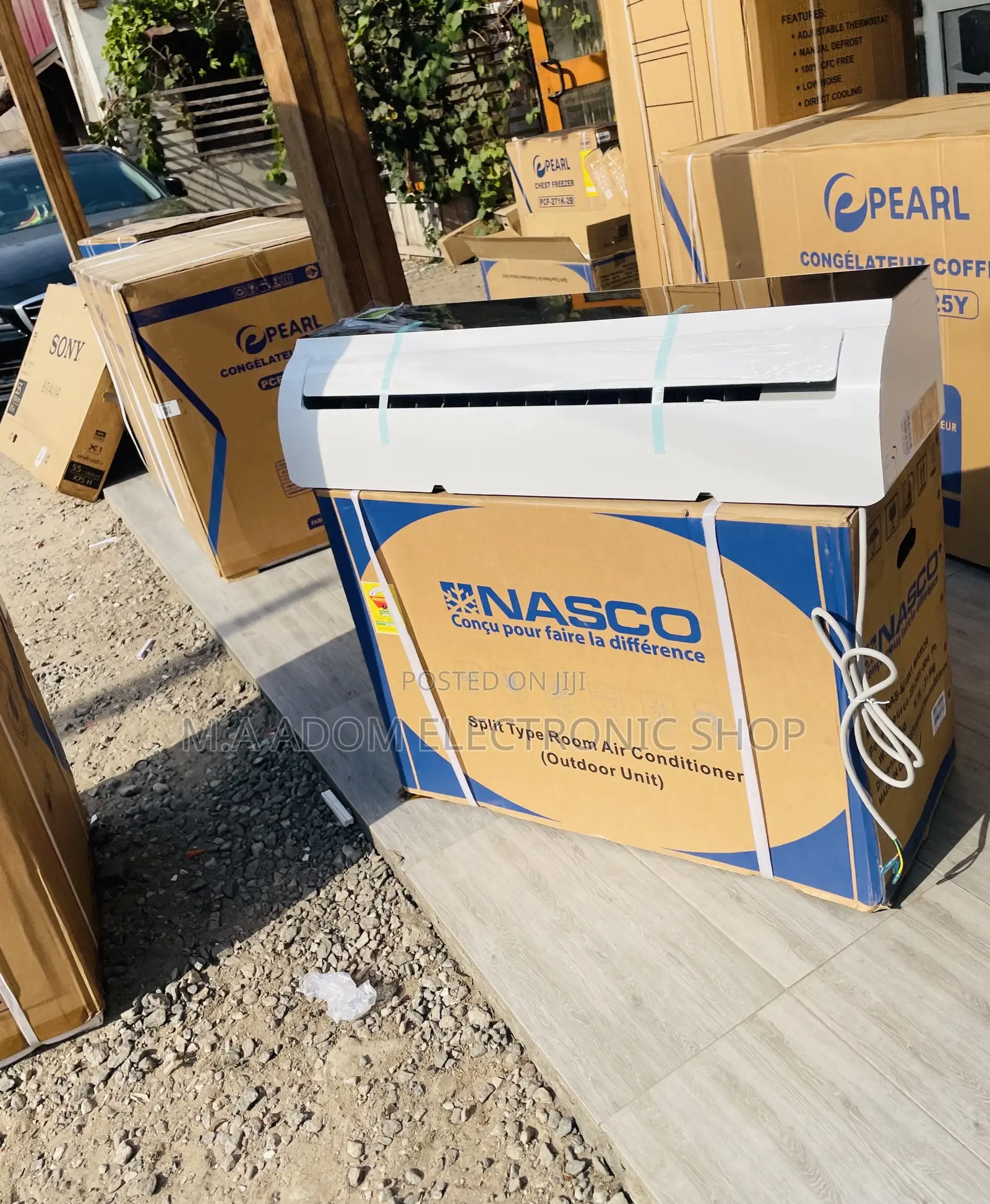 Shop Unique Nasco 2.0hp Air Conditioner(Mirror)R410 Gas
