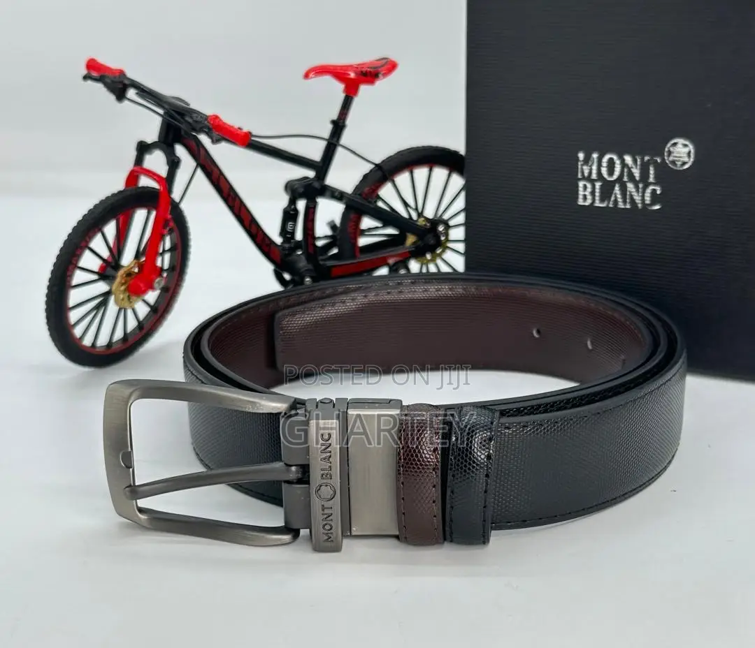 Quality Mont Blanc Men’S Leather Belt