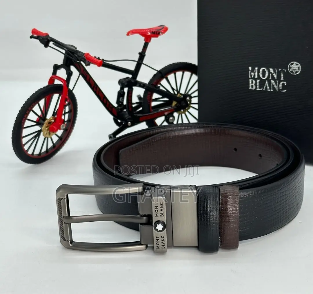 Quality Mont Blanc Men’S Leather Belt