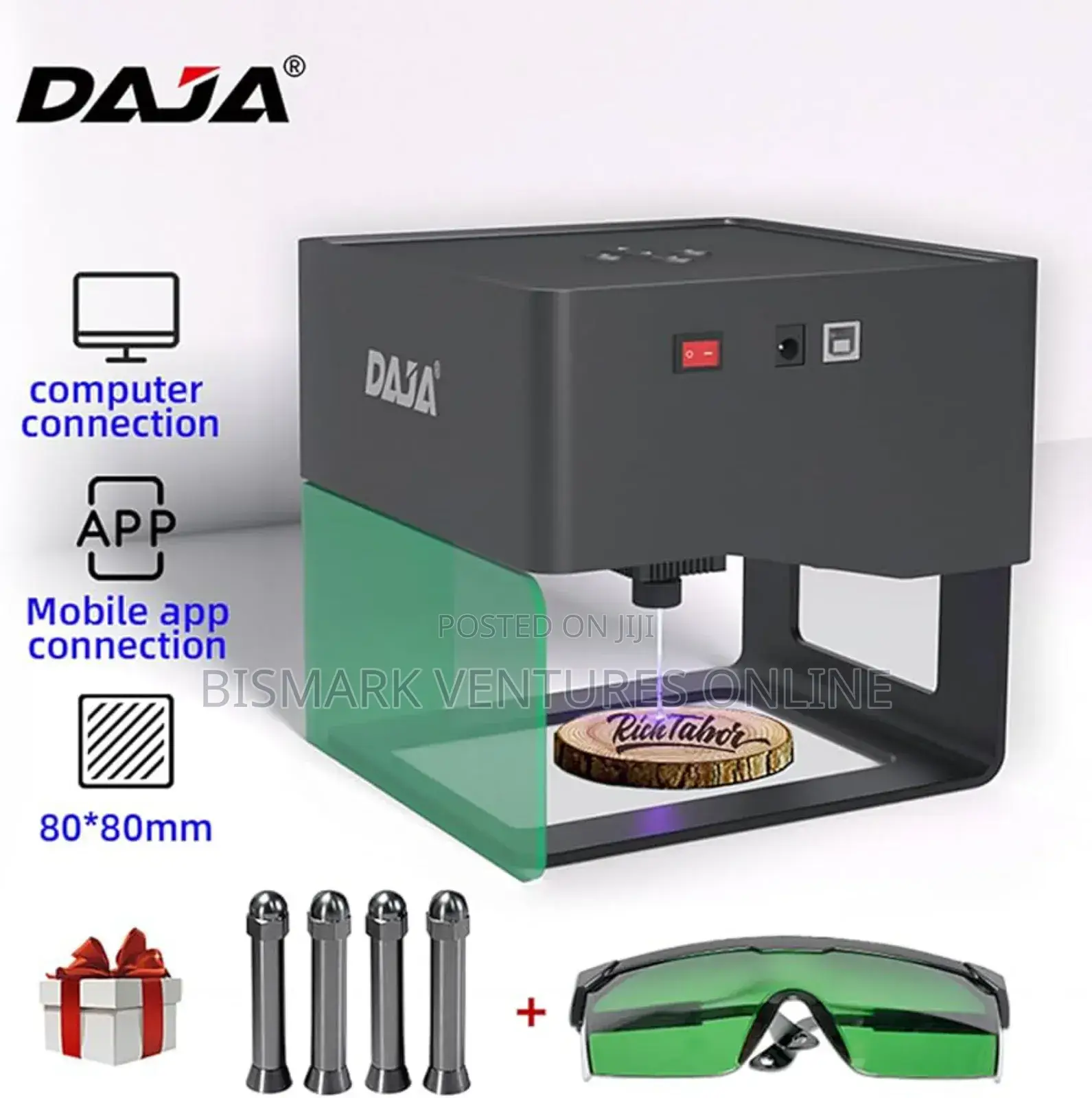 3W DJ6 Laser Engraver Marking Portable Engraving Machine