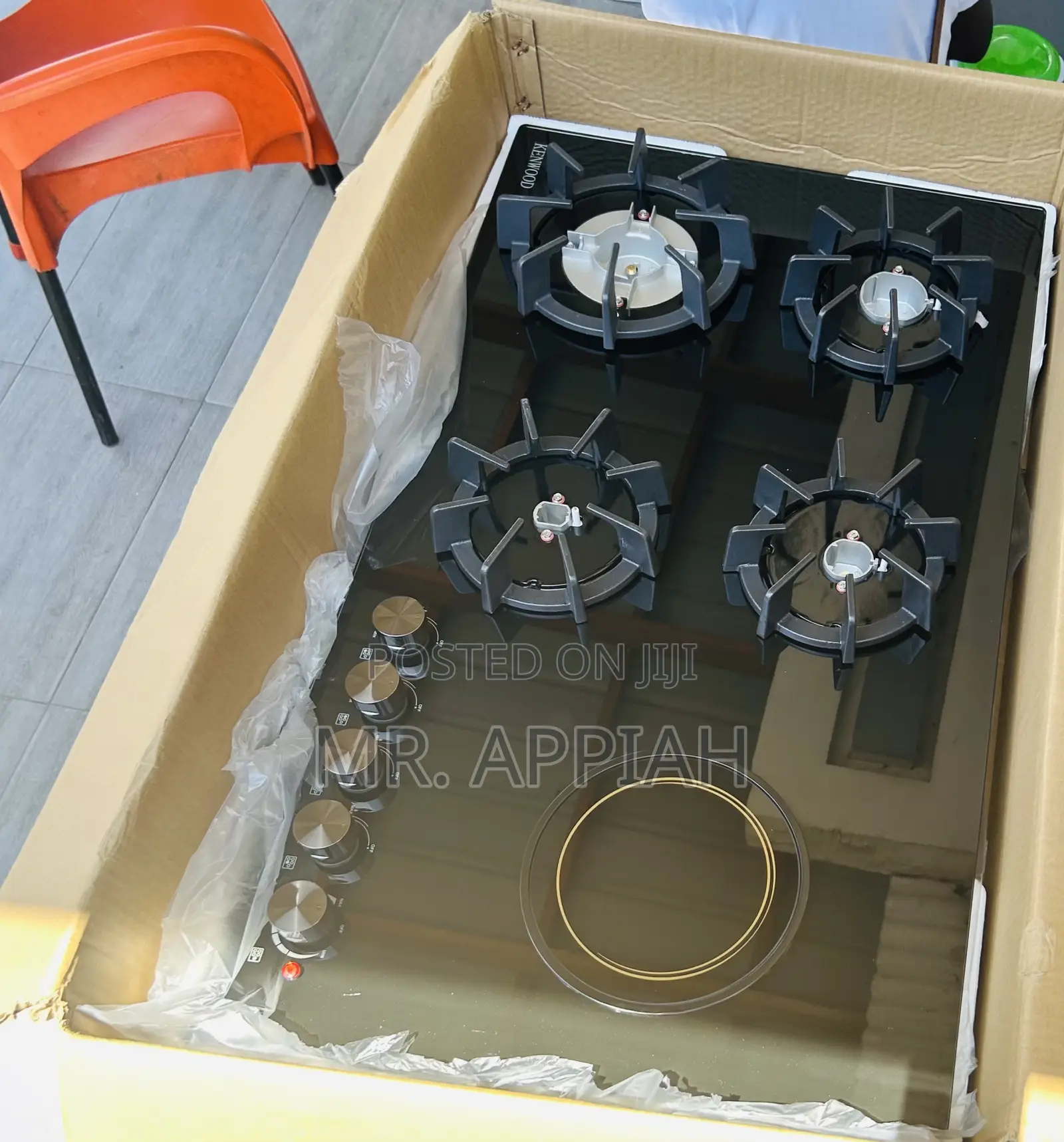 Even Cooking Kenwood 60cm Built-in Burner(Black).