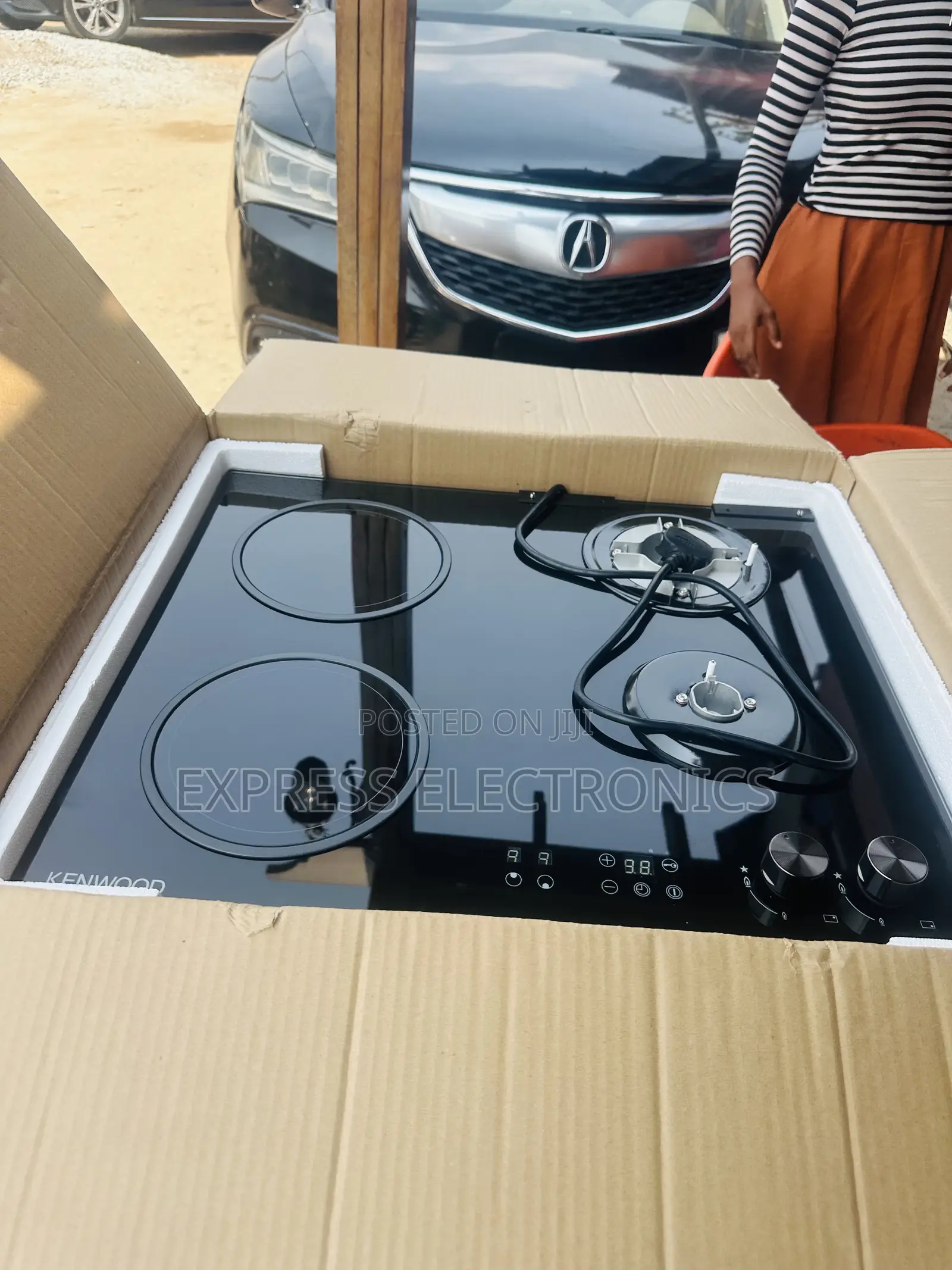 Ultimate Gas Electric Cooker Inbuilt Kenwood 2+2