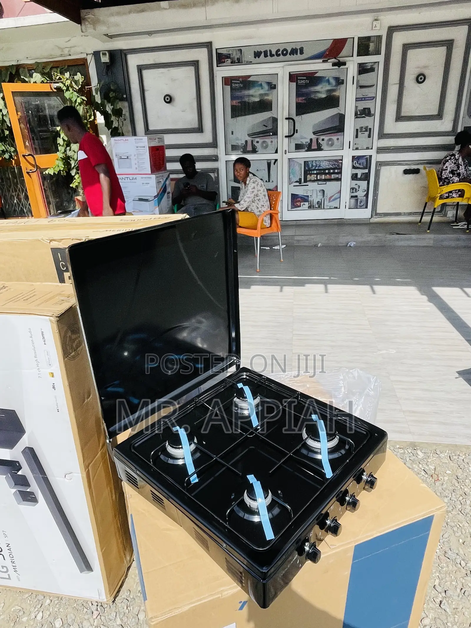 Choose Unique Kenwood 4 Gas Table Top Cooker.