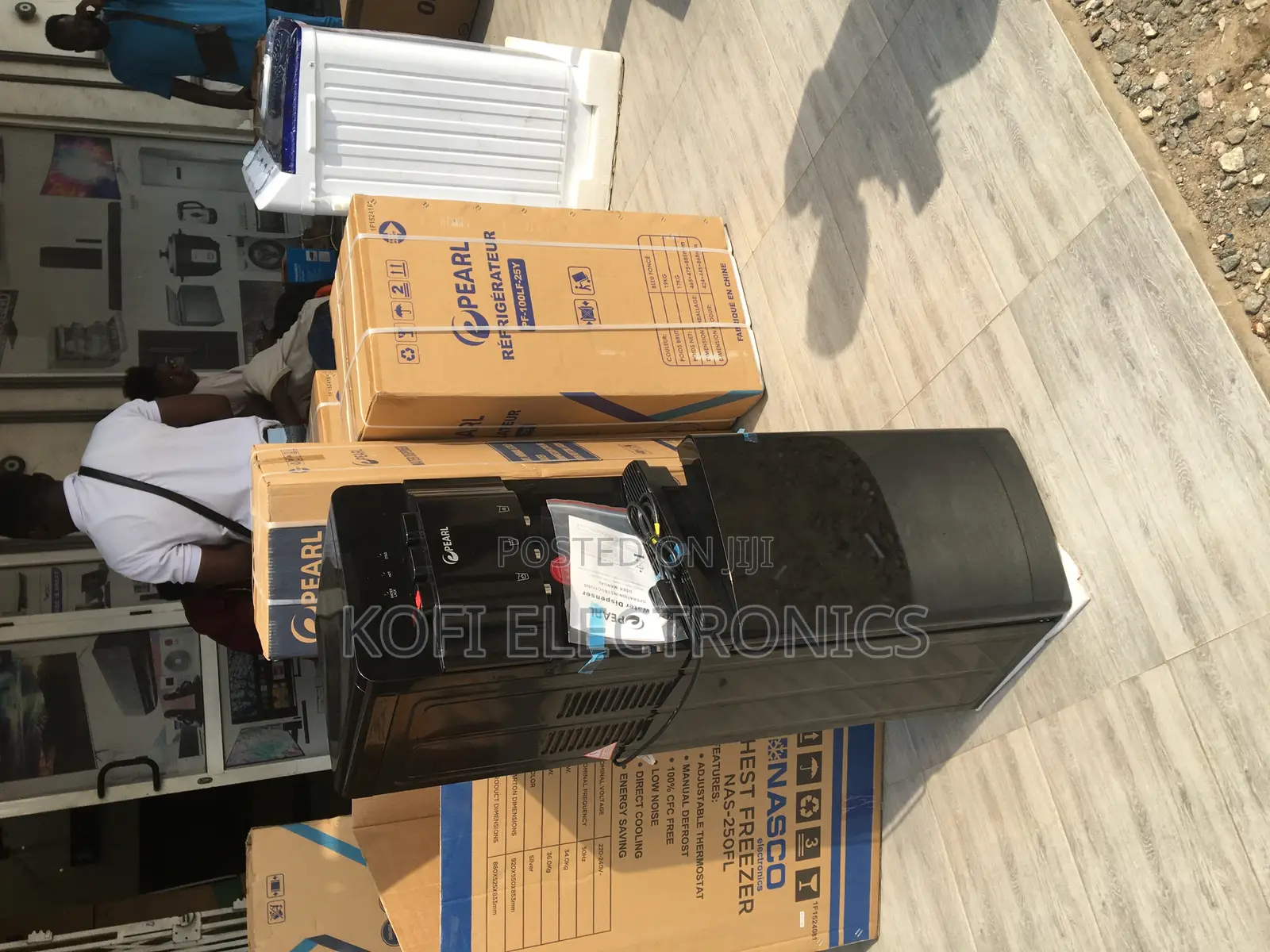 Original Pearl Water Dispenser With Bottom Fridge