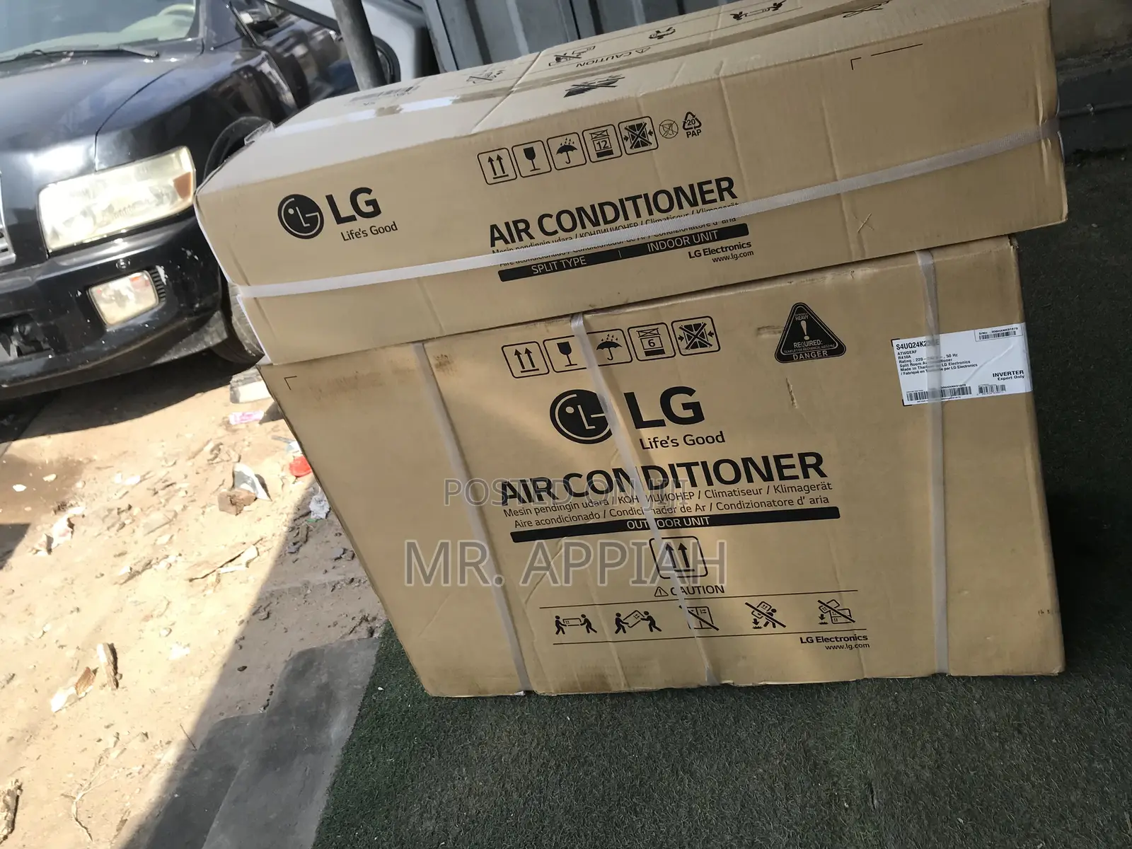 Enjoy Comfort From LG 2.5hp Dual Inverter Ac(White)