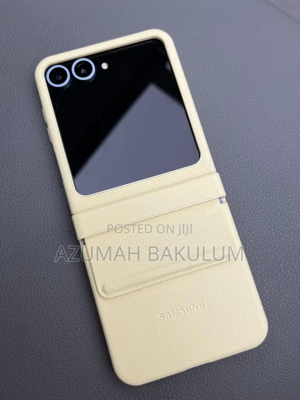 Samsung Galaxy Z Flip 6 / Flip 7 Fe Slim Leather Case