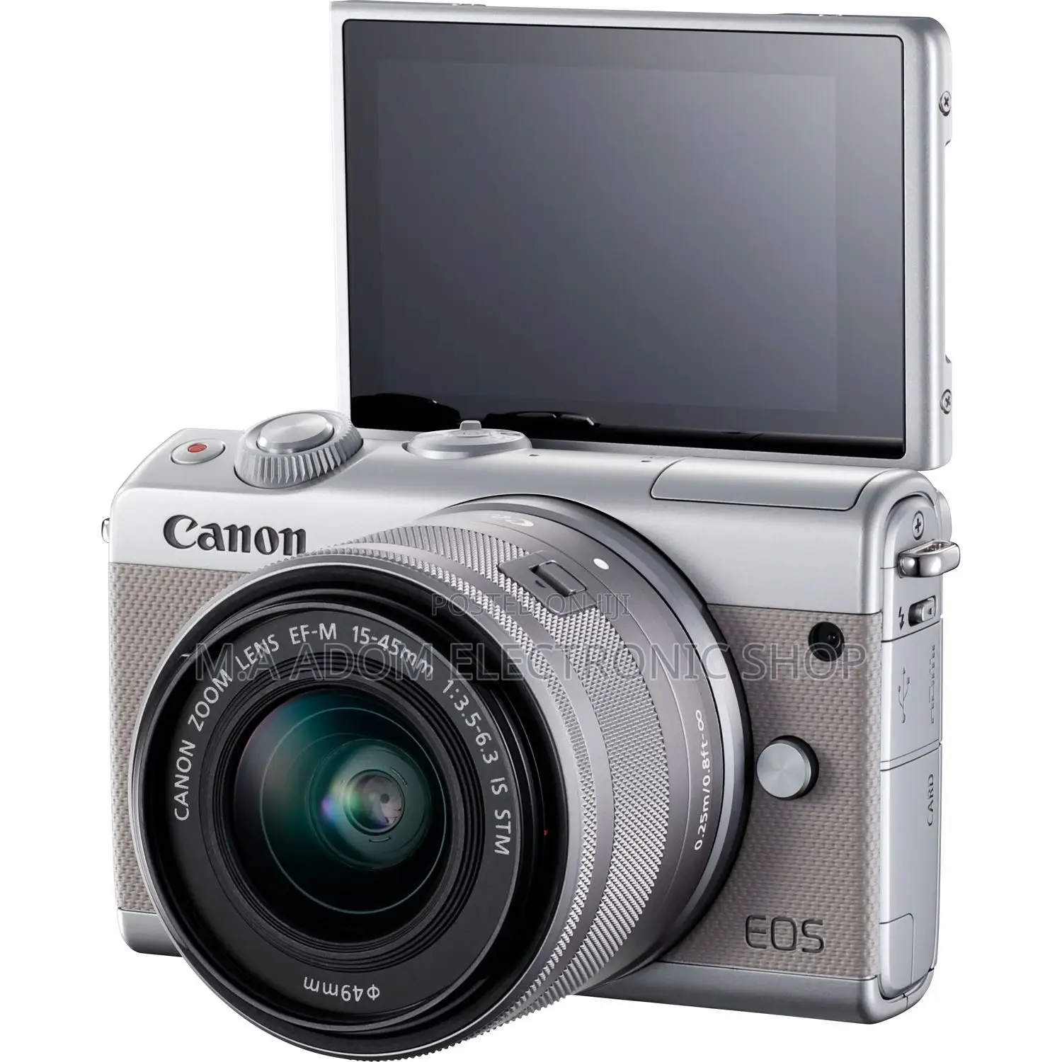 Canon M100 Camera With Two Lens