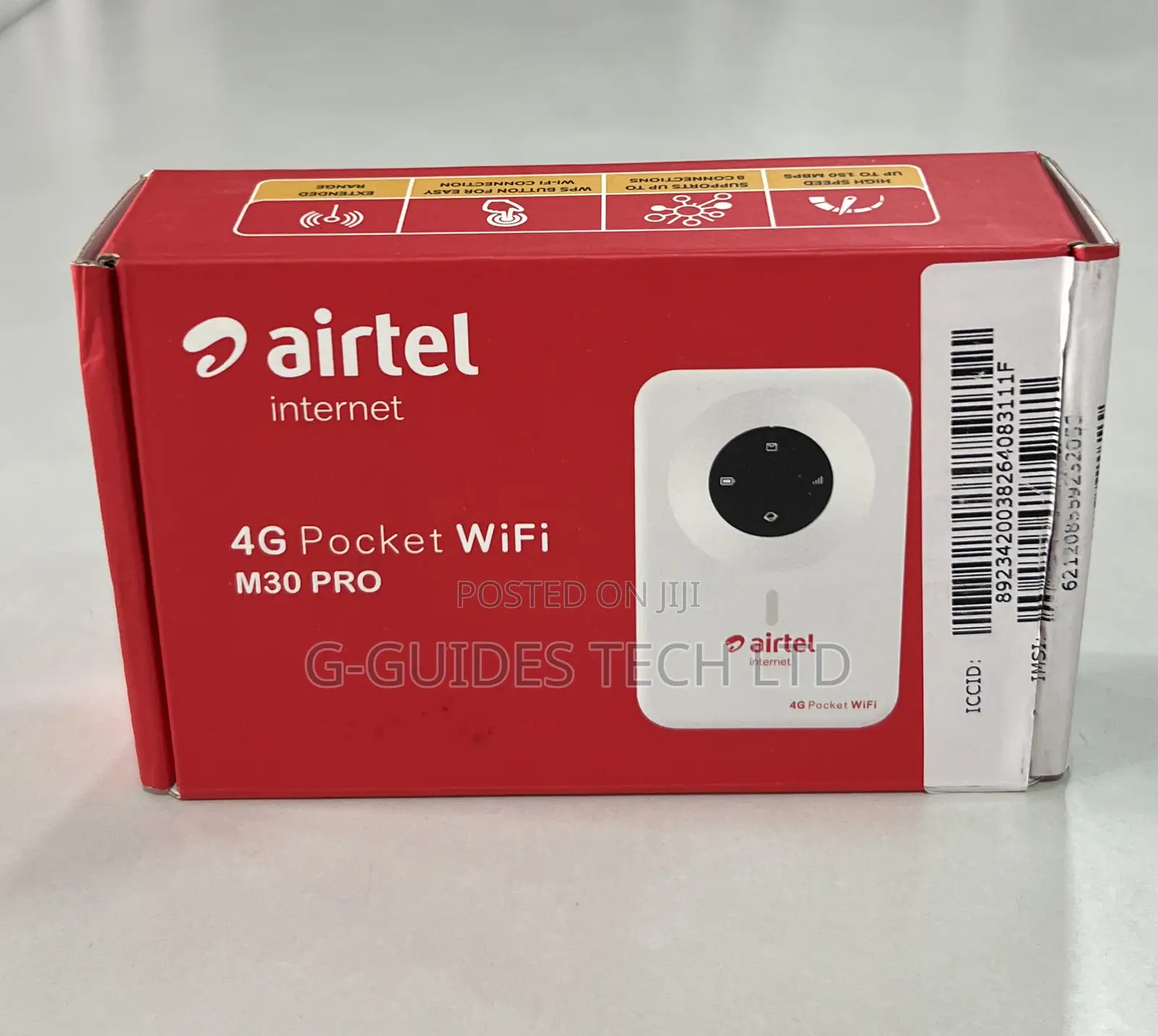 Airtel Universal 4G Pocket Wifi With LAN Port M30 PRO