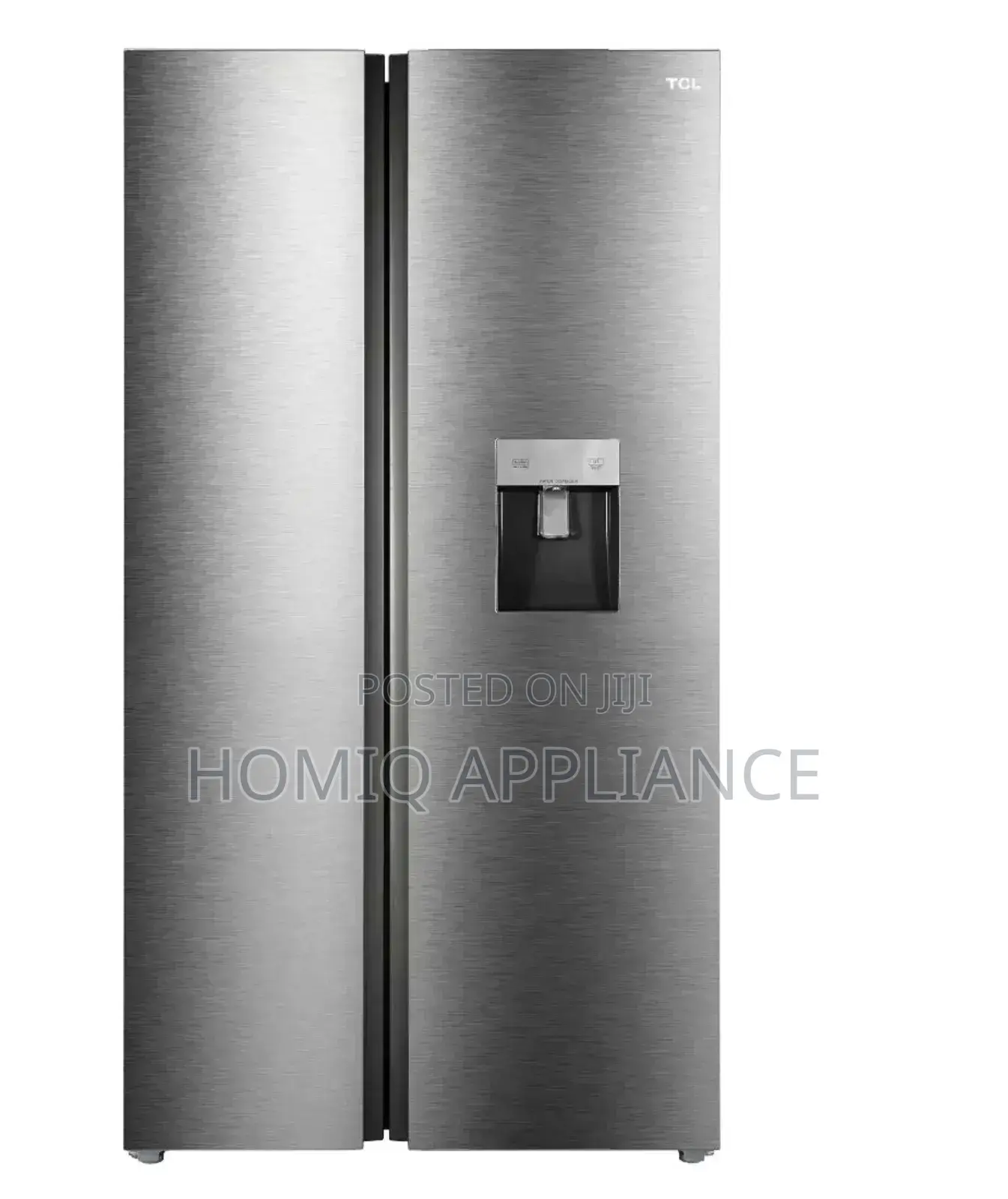 TCL (608litters) Side by Side Refrigerator