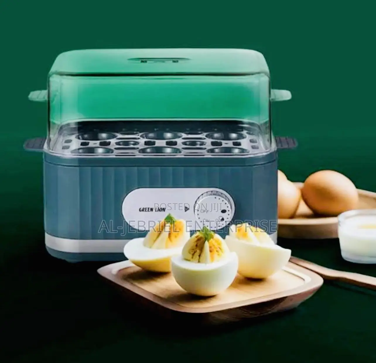 Smart Egg Cooker —Green Lion