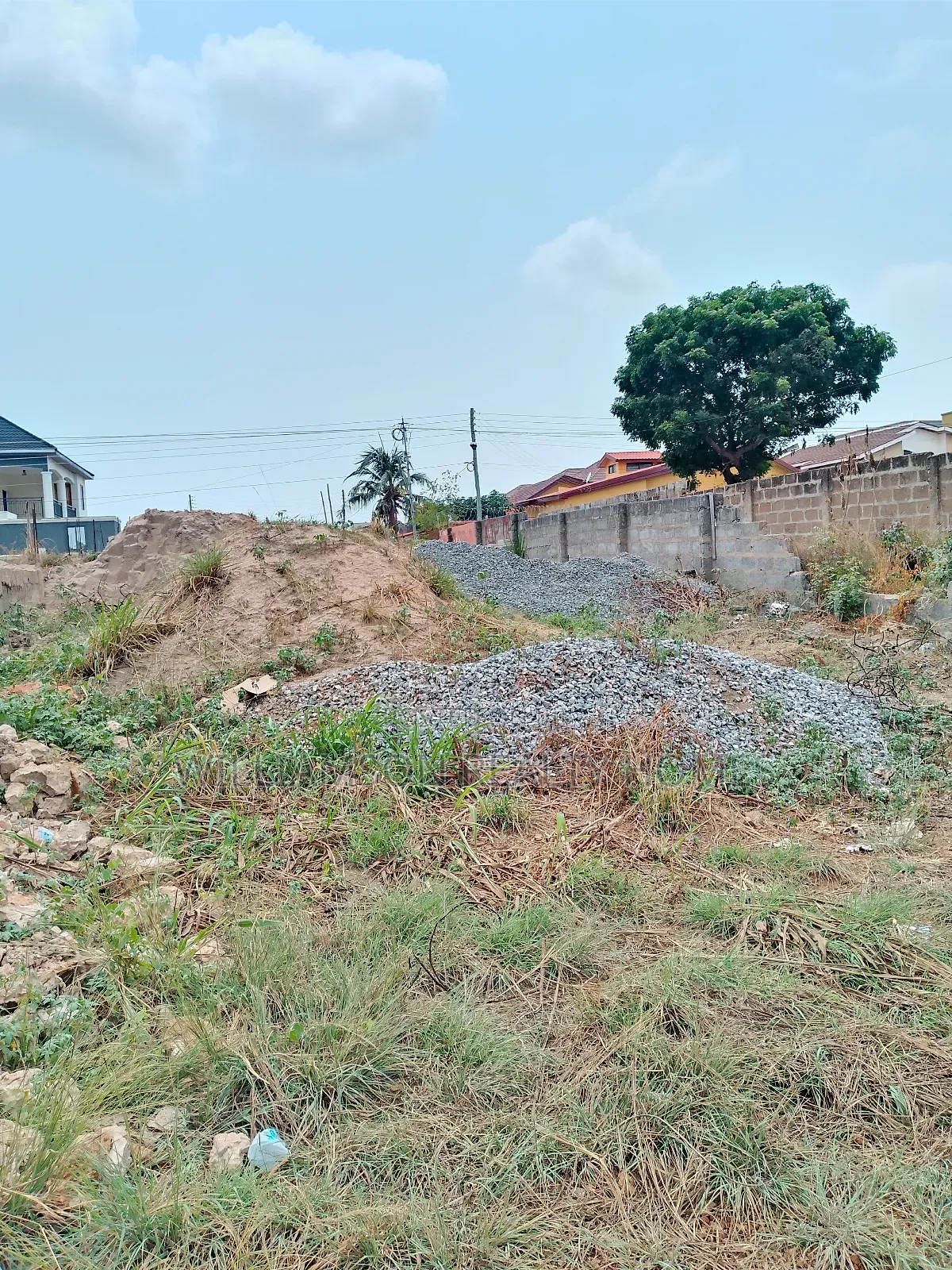 TDC Walled 60 by 140ft Half Plot of Land 4sale,Spintex