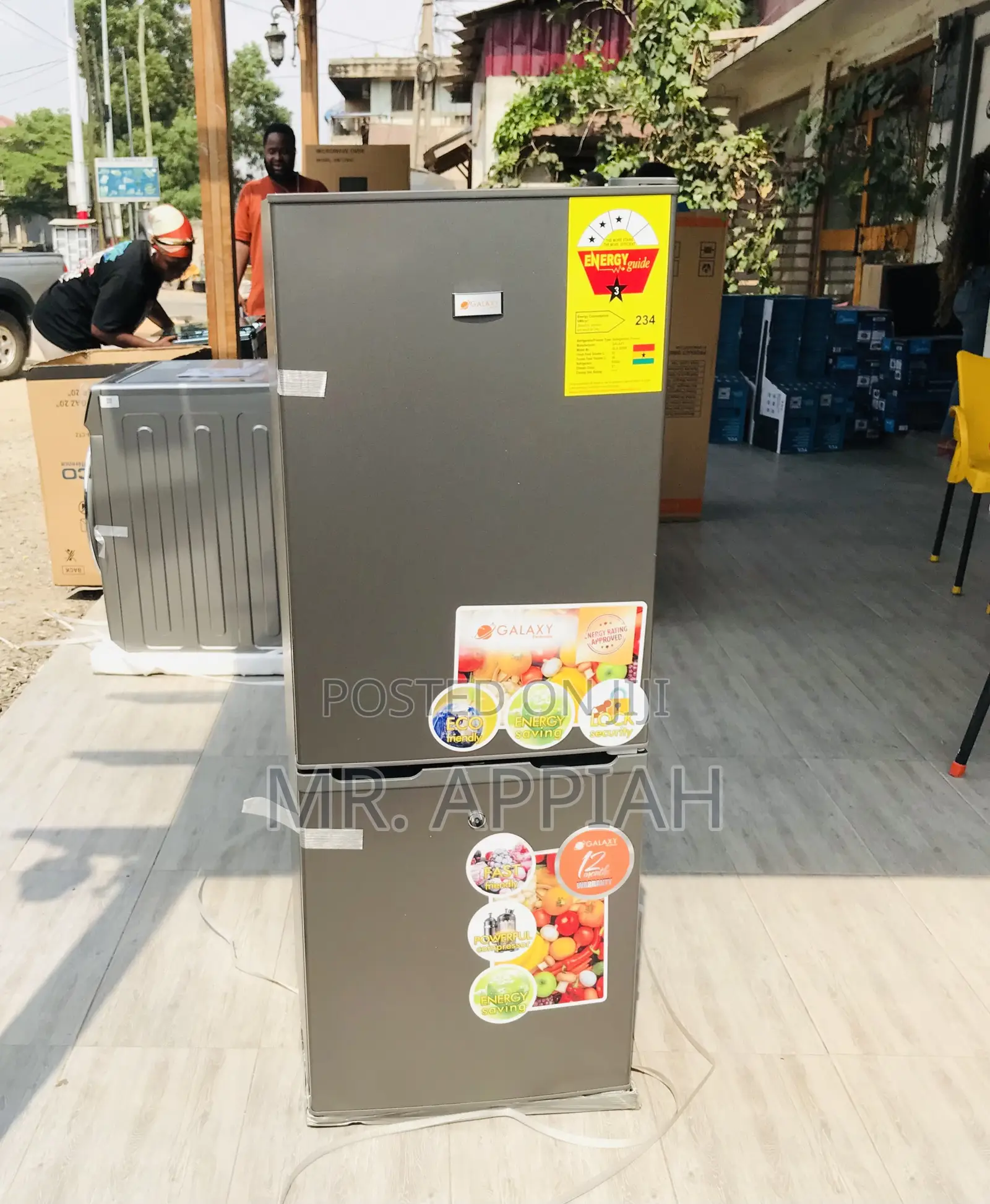 Freshness at Your Fingertips Galazy GLX-200TM 2 Door Fridge