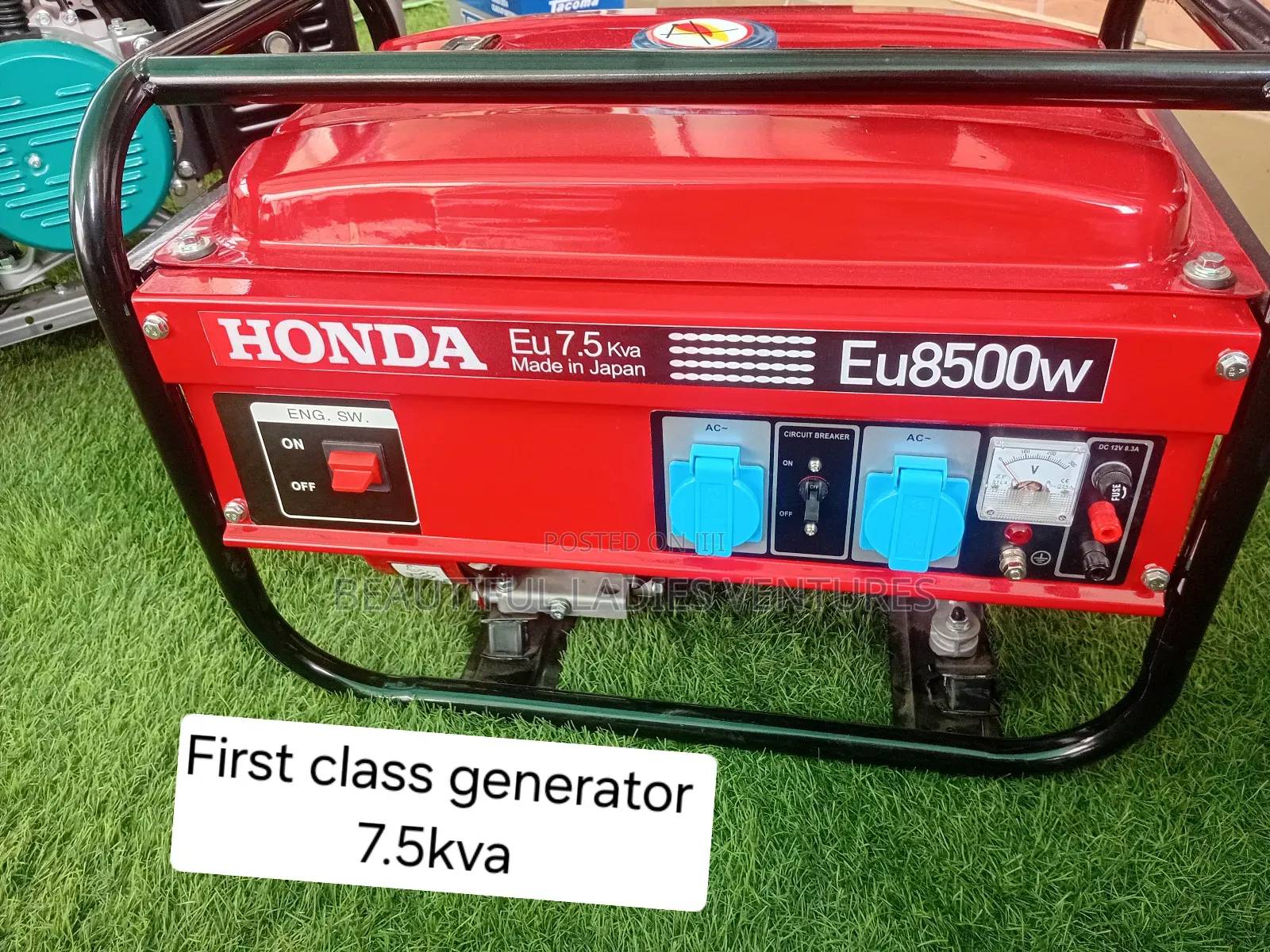 Large Capacity Generator 7.5kva 8500wwt 7.5kva