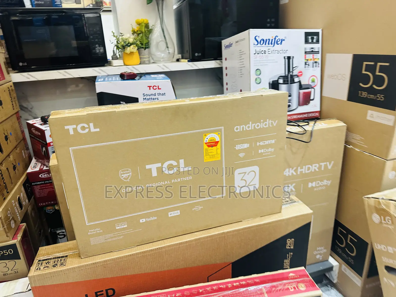 Zealous Slim Sleek Smart TCL 32s54000 Tv 