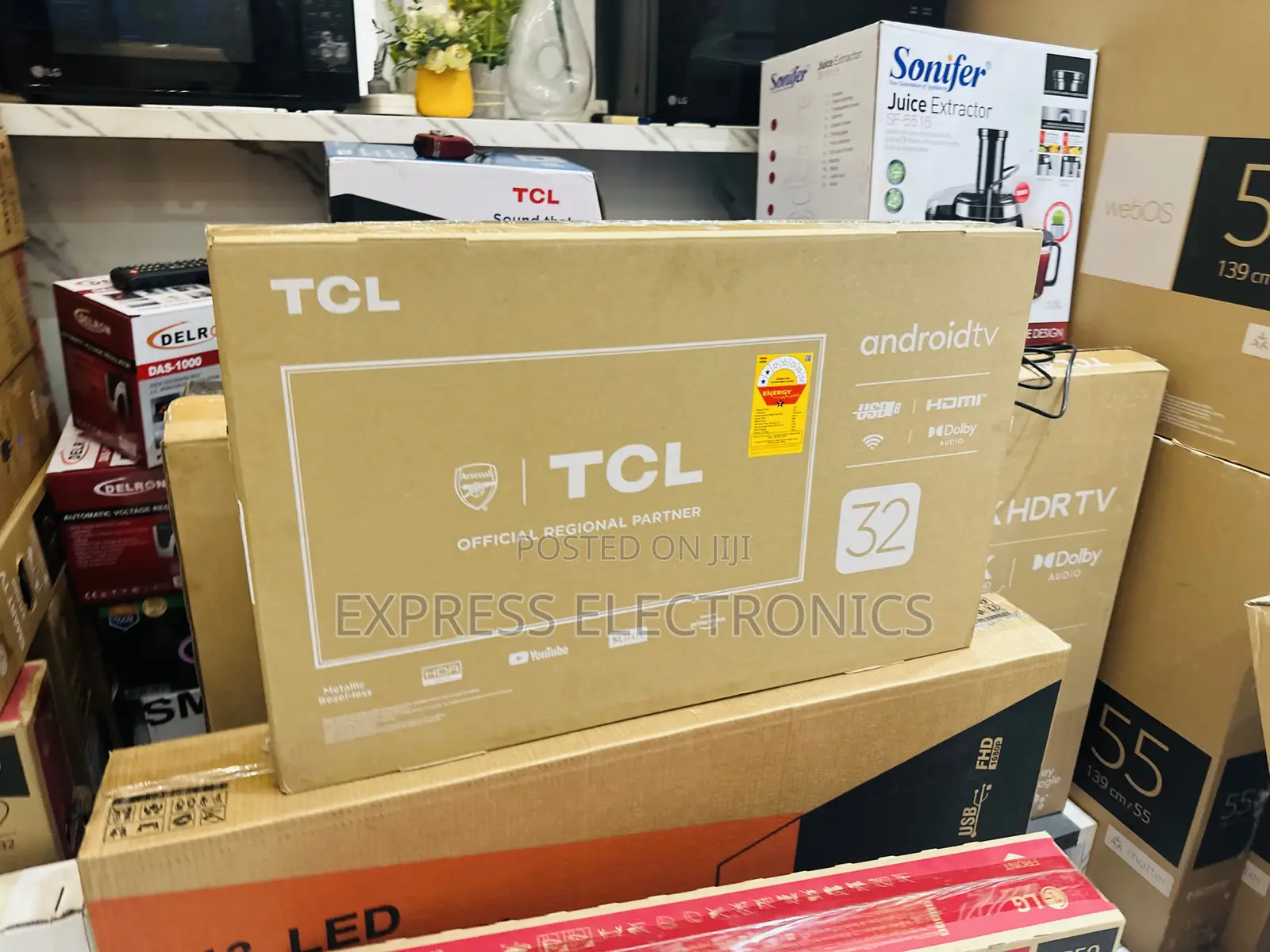 Home Cinema Experience TCL 32”S5400 at FHD Smart.