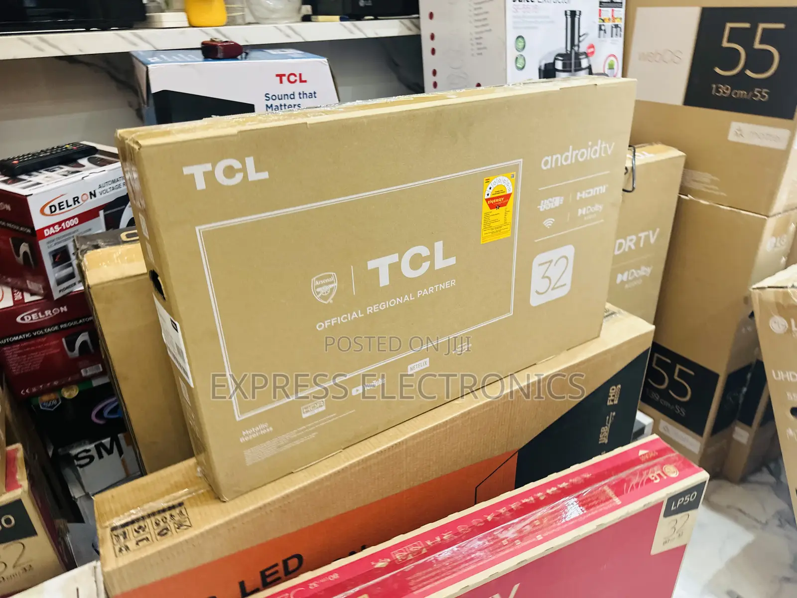 Home Cinema Experience TCL 32”S5400 at FHD Smart.