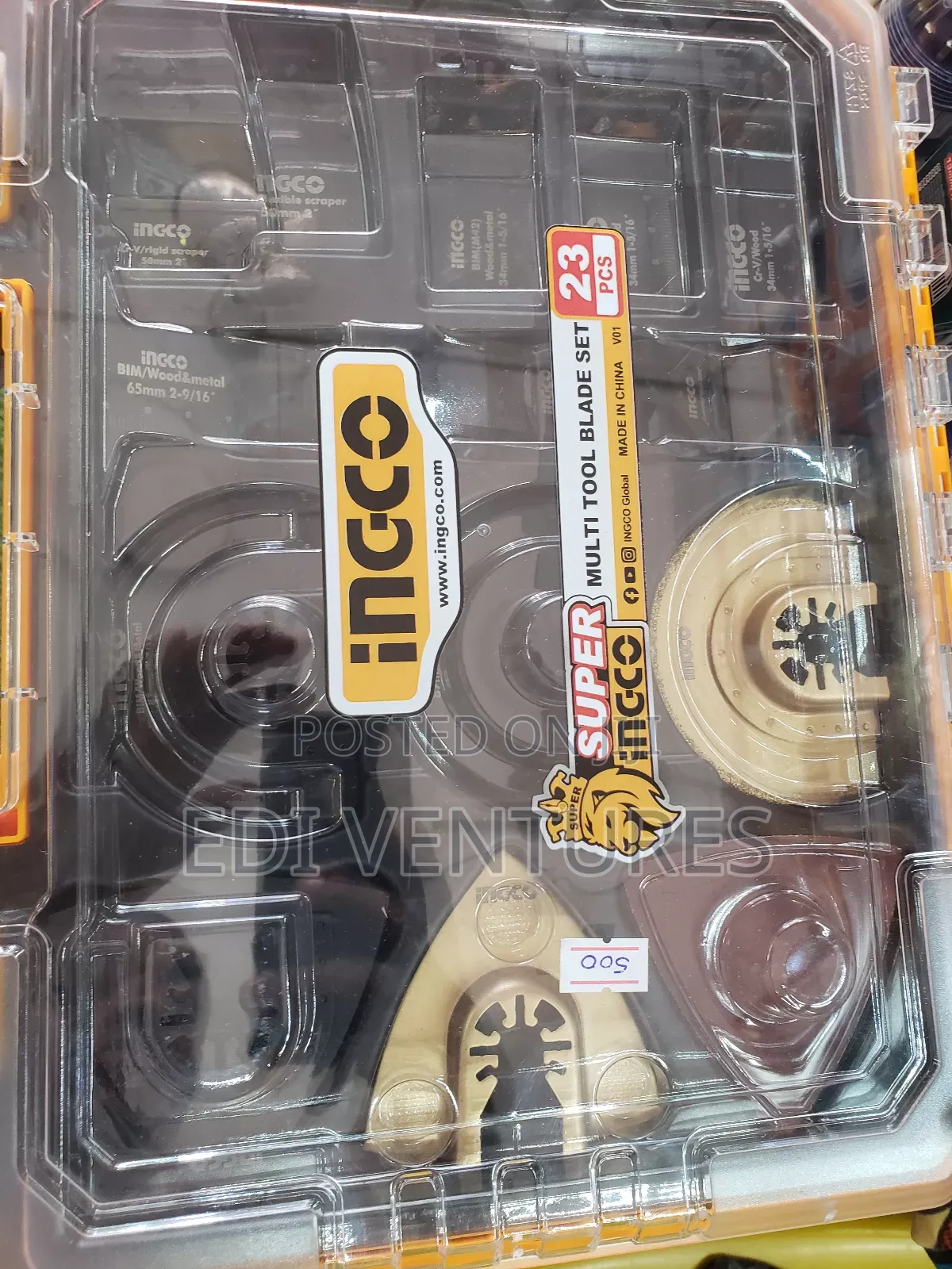 Ingco Multi Tool Cutting Blades 23 Pieces Set