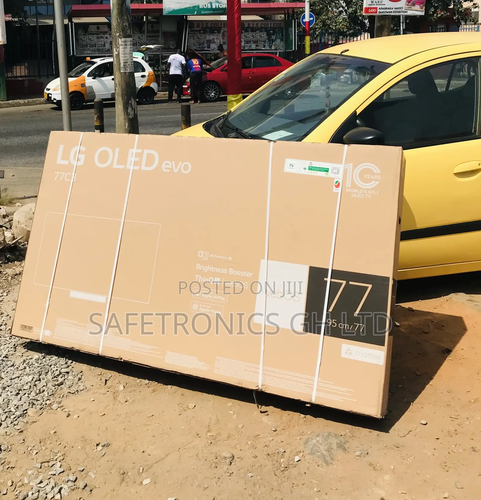 Smartscreen Android LG 77C3 Inch Crystal Clear OLED Tv