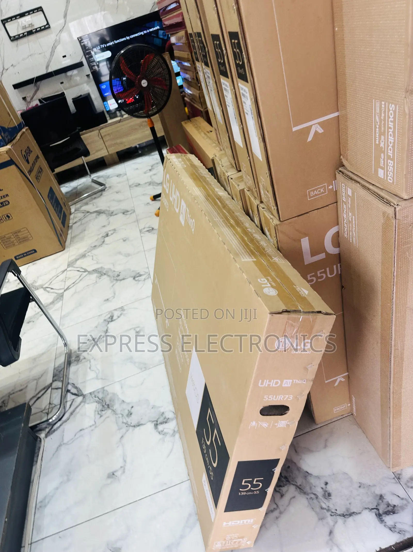 Lg Uhd Smart Glossy Television 55”Ur73