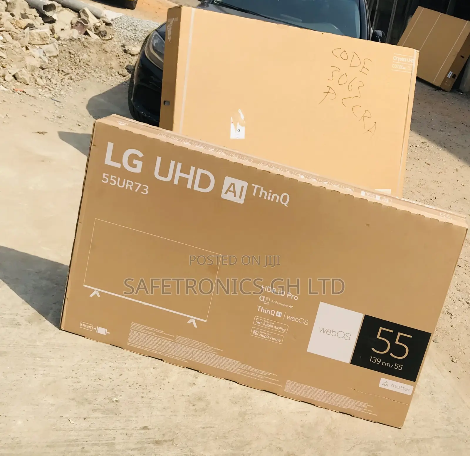 UHD LG 55 Inch Smartscreen Led Android UR73 Tv