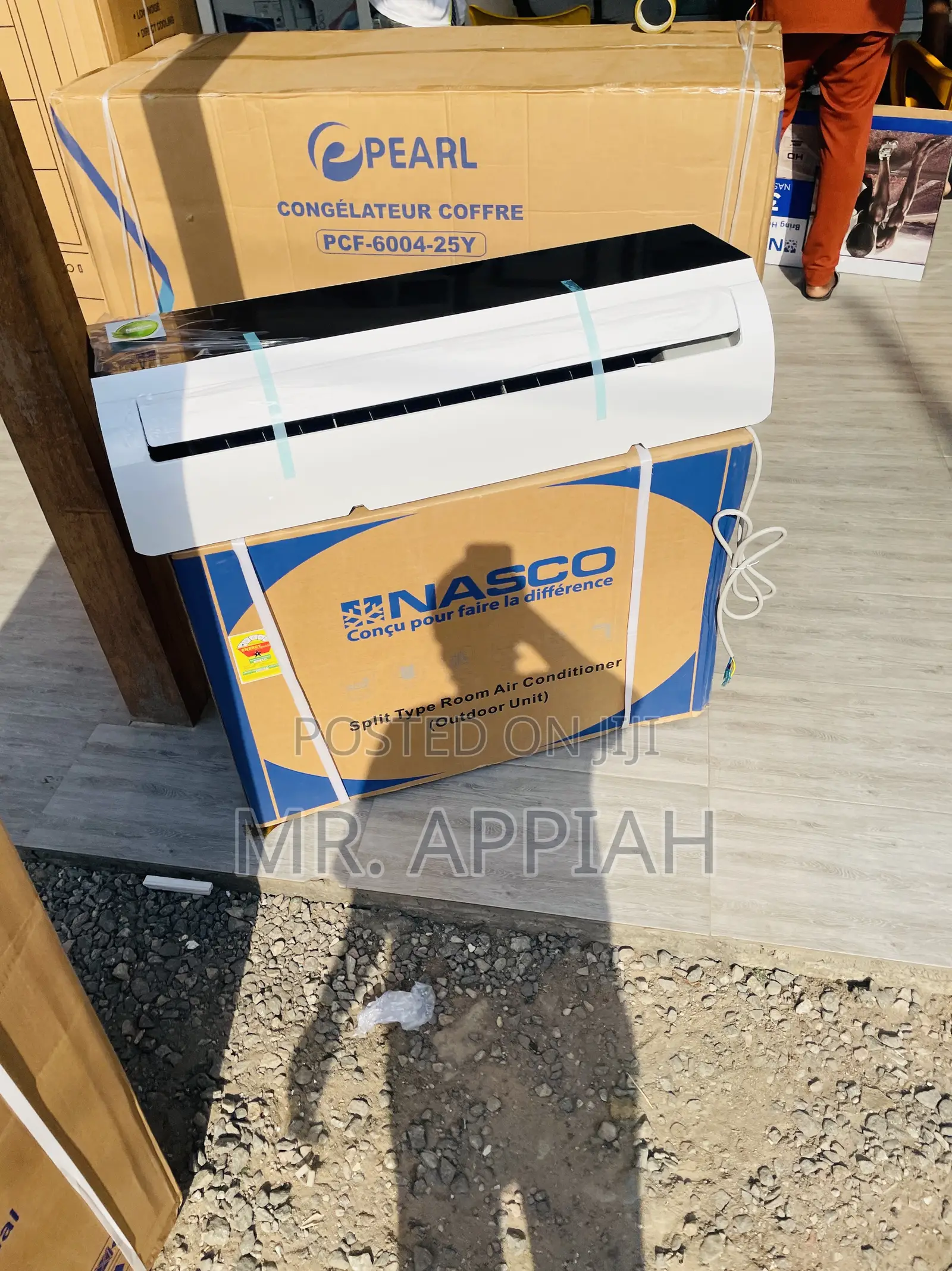Fast Cooling Nasco 2hp R410 Split AC Mirror Premium Design.