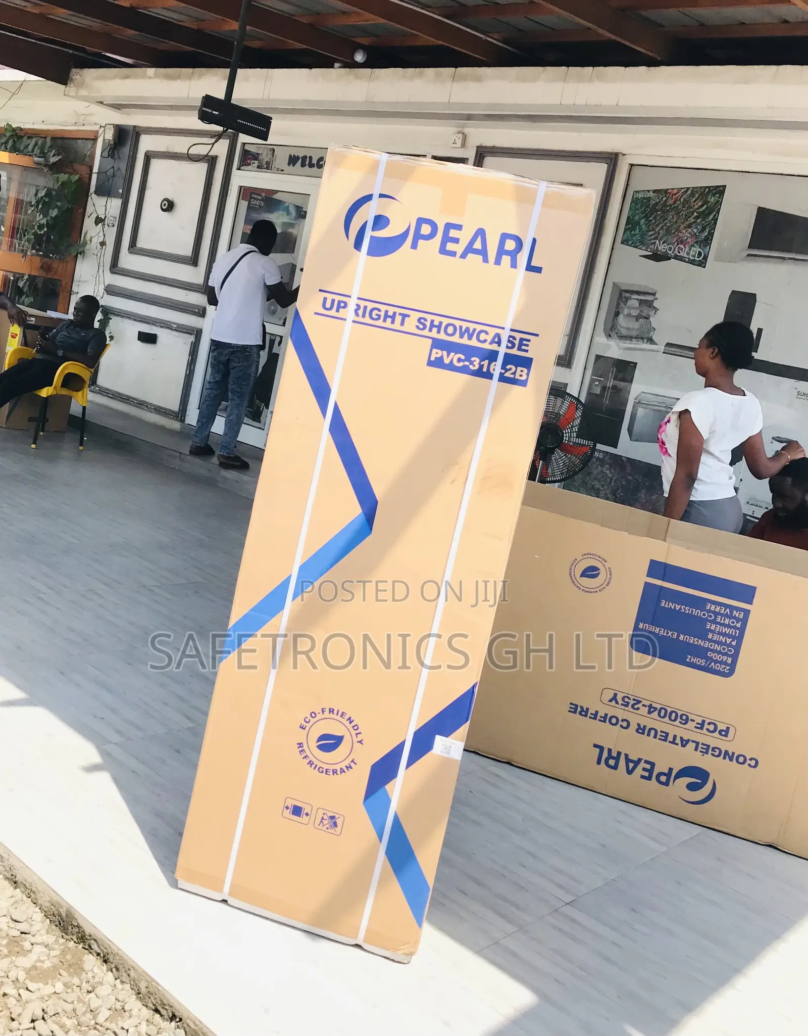 Pearl Iceguard Display PVC-316 Singledoor Glass Door