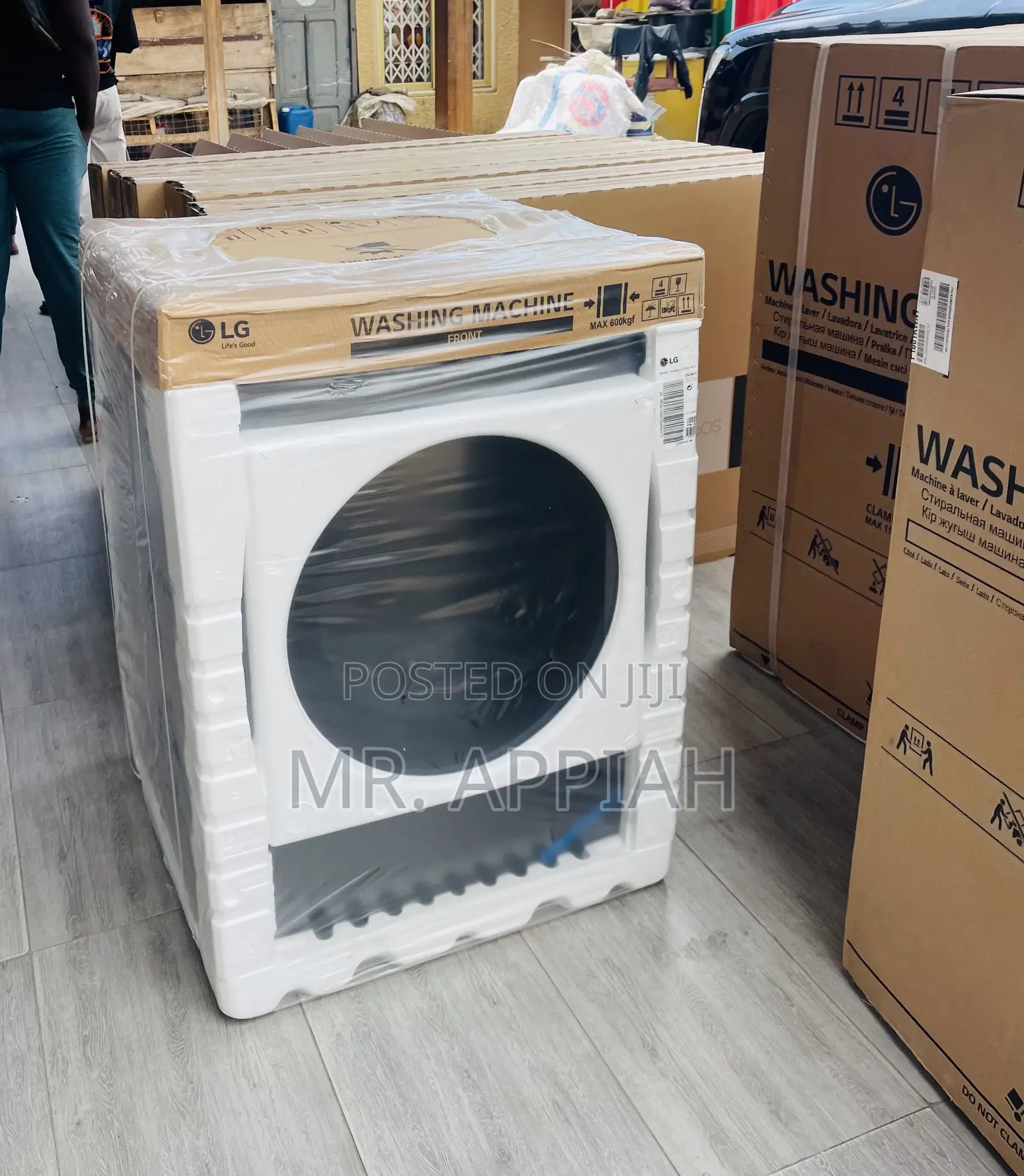 Effortless Cleaning LG F2T2TYMIS 8kg Washing Machine(Black)