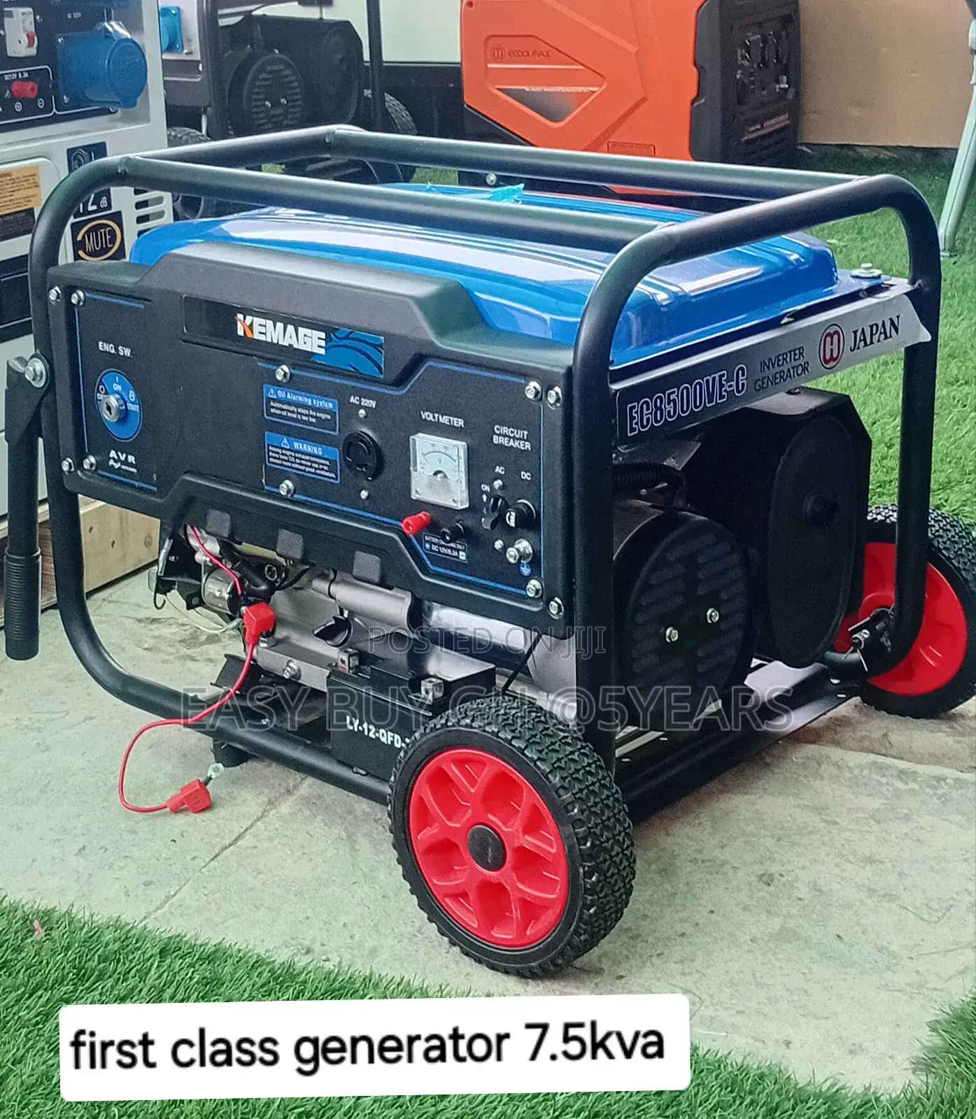 Charming 7.5kva 8500watts Petrol Kemage Generator 7.5kva