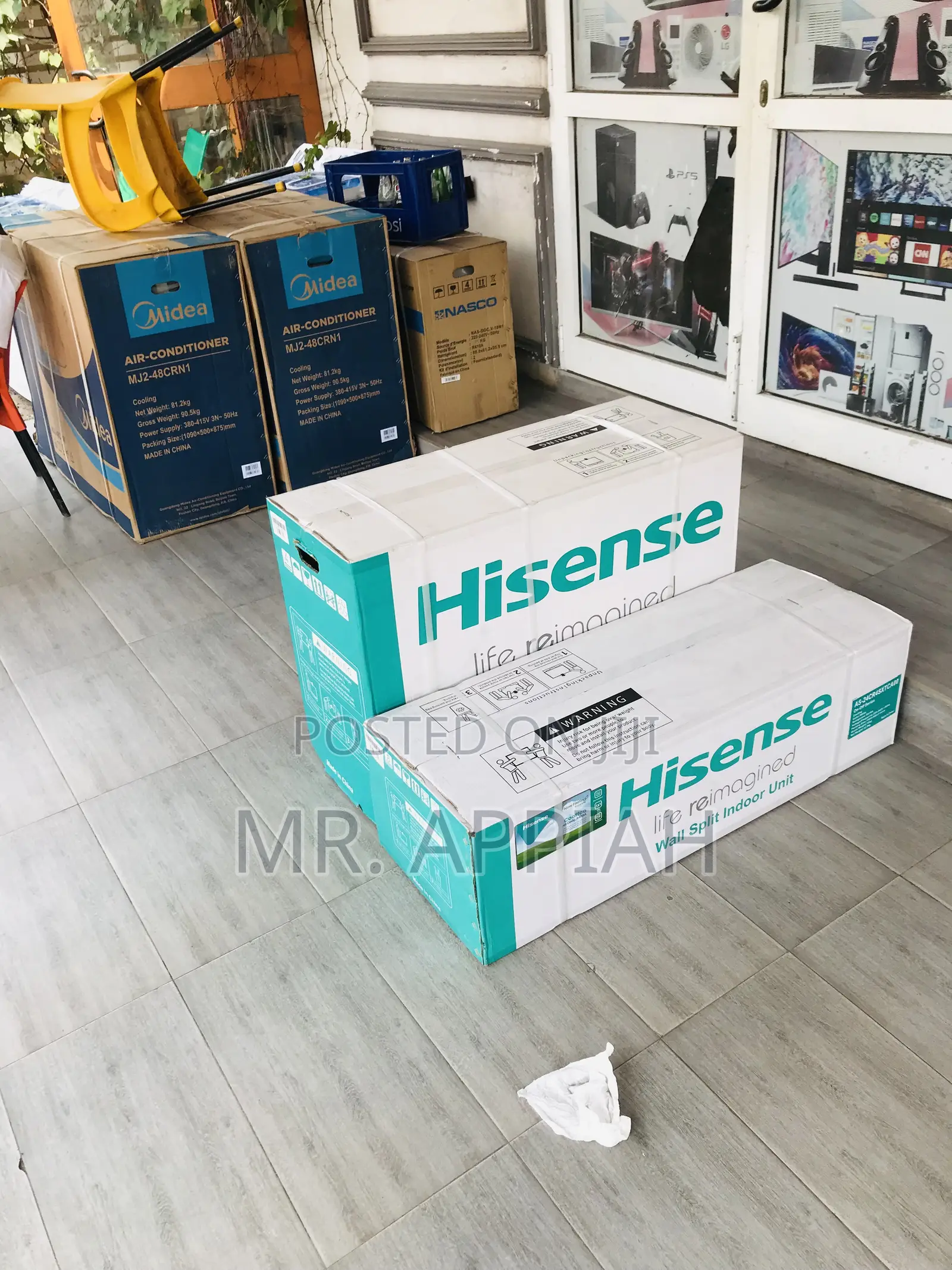 Quality Hisense 2.0hp Air Conditioner + Copper Condenser.