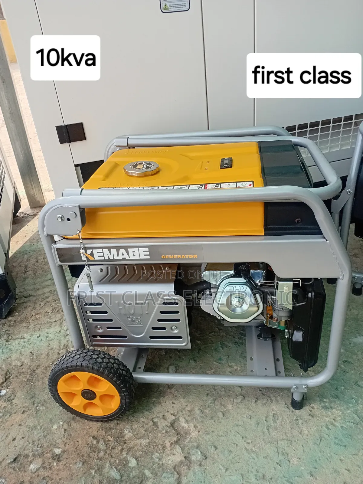 Heavy Duty Portable 10kva Petrol Genset